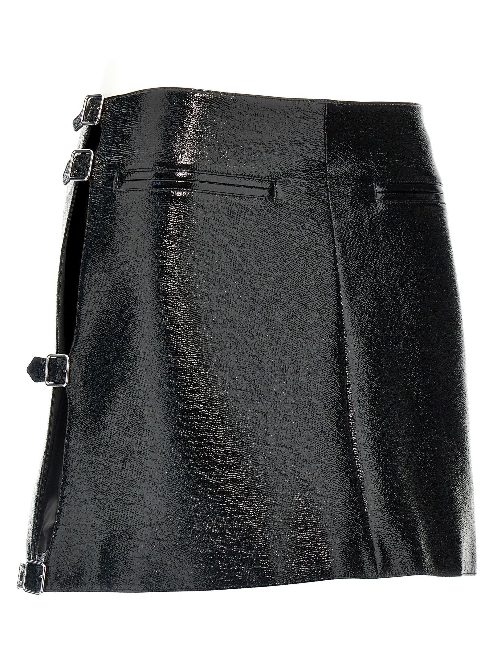Courreges 'Mini Multi Sangle Vinyl' Skirt Size 27" / US 4 / IT 40 - 3 Thumbnail