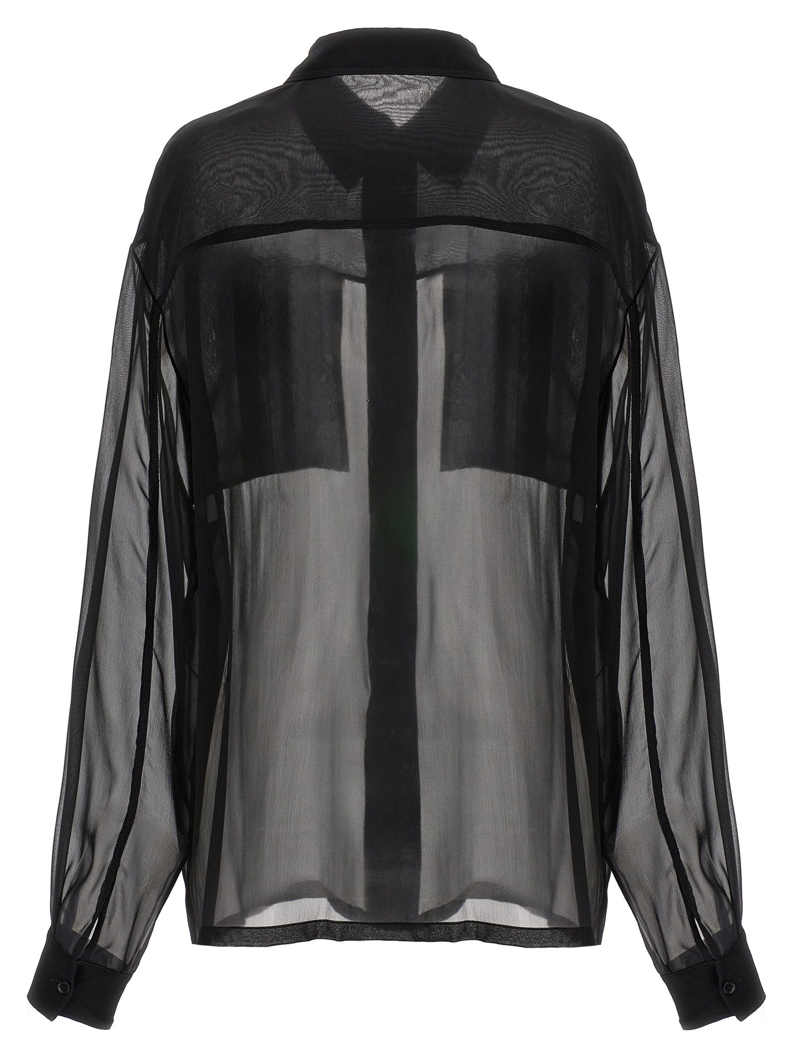 Saint Laurent Paris Silk Muslin Shirt Size M / US 6-8 / IT 42-44 - 2 Thumbnail