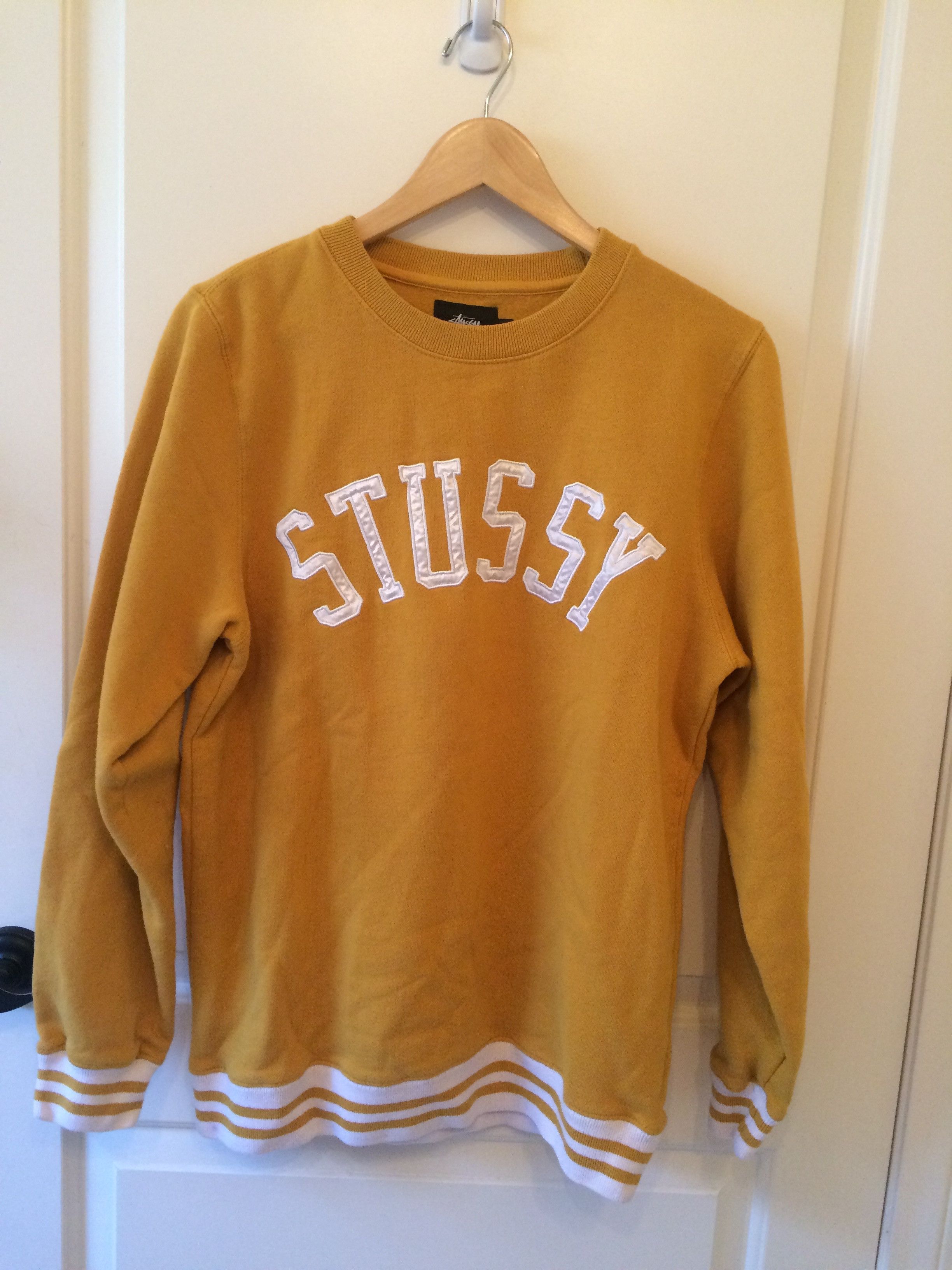 Stussy college sweatshirt hotsell