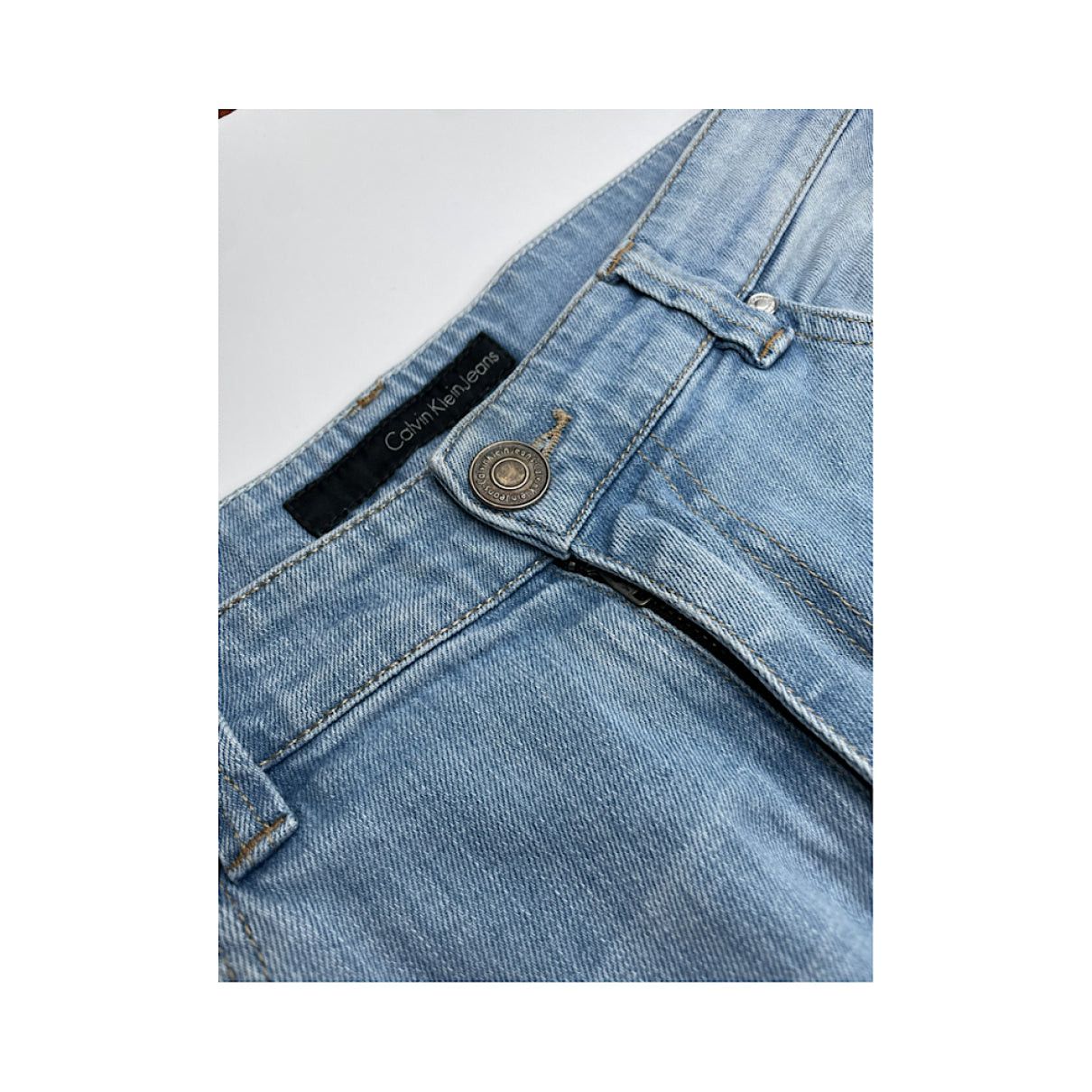 Other CALVIN KLEIN JEANS Blue Cotton Jean Size 42" / US 20 - 5 Thumbnail
