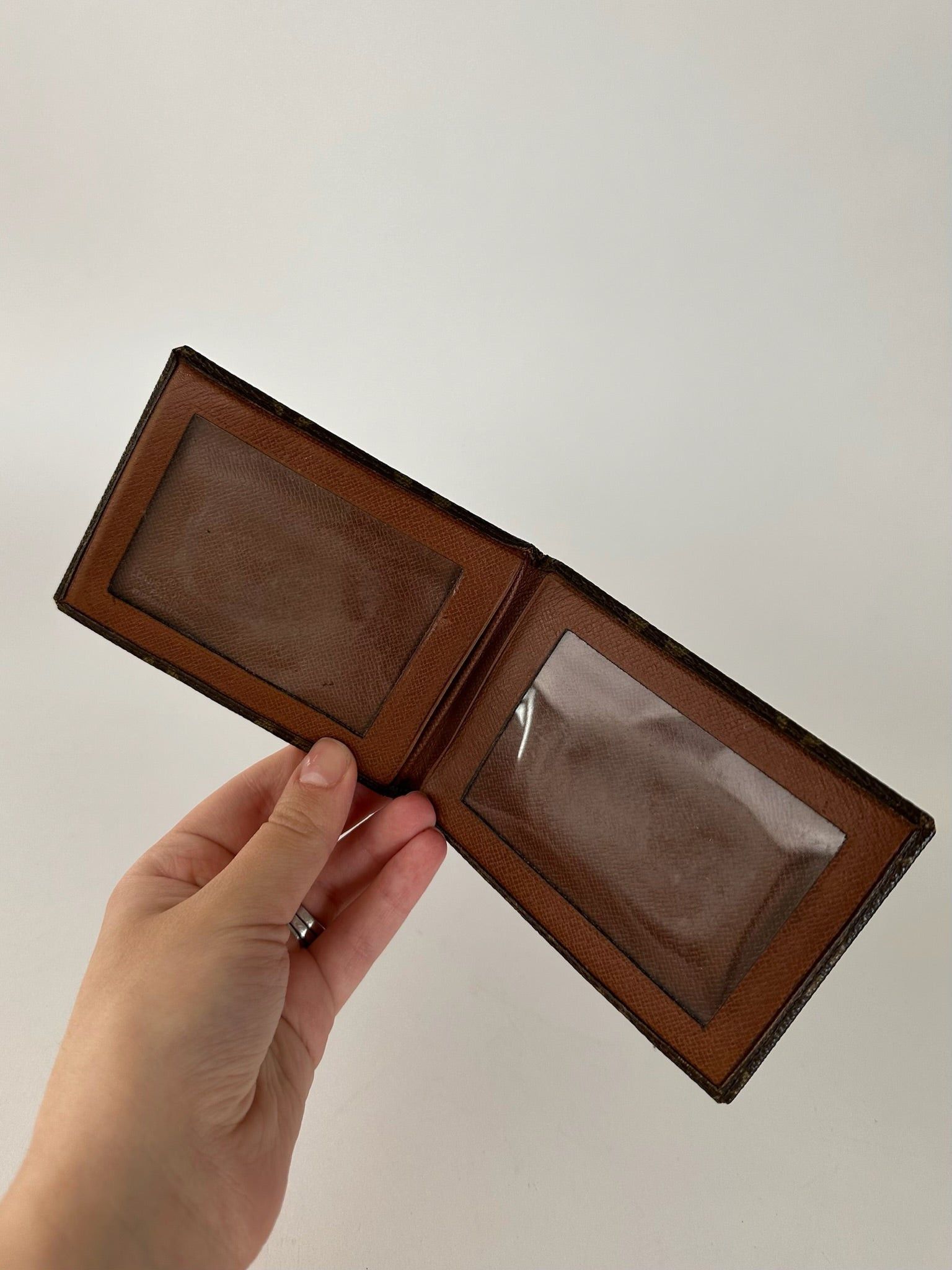 Louis Vuitton Vintage leather Monogram Card Holder Brown Size ONE SIZE - 2 Thumbnail