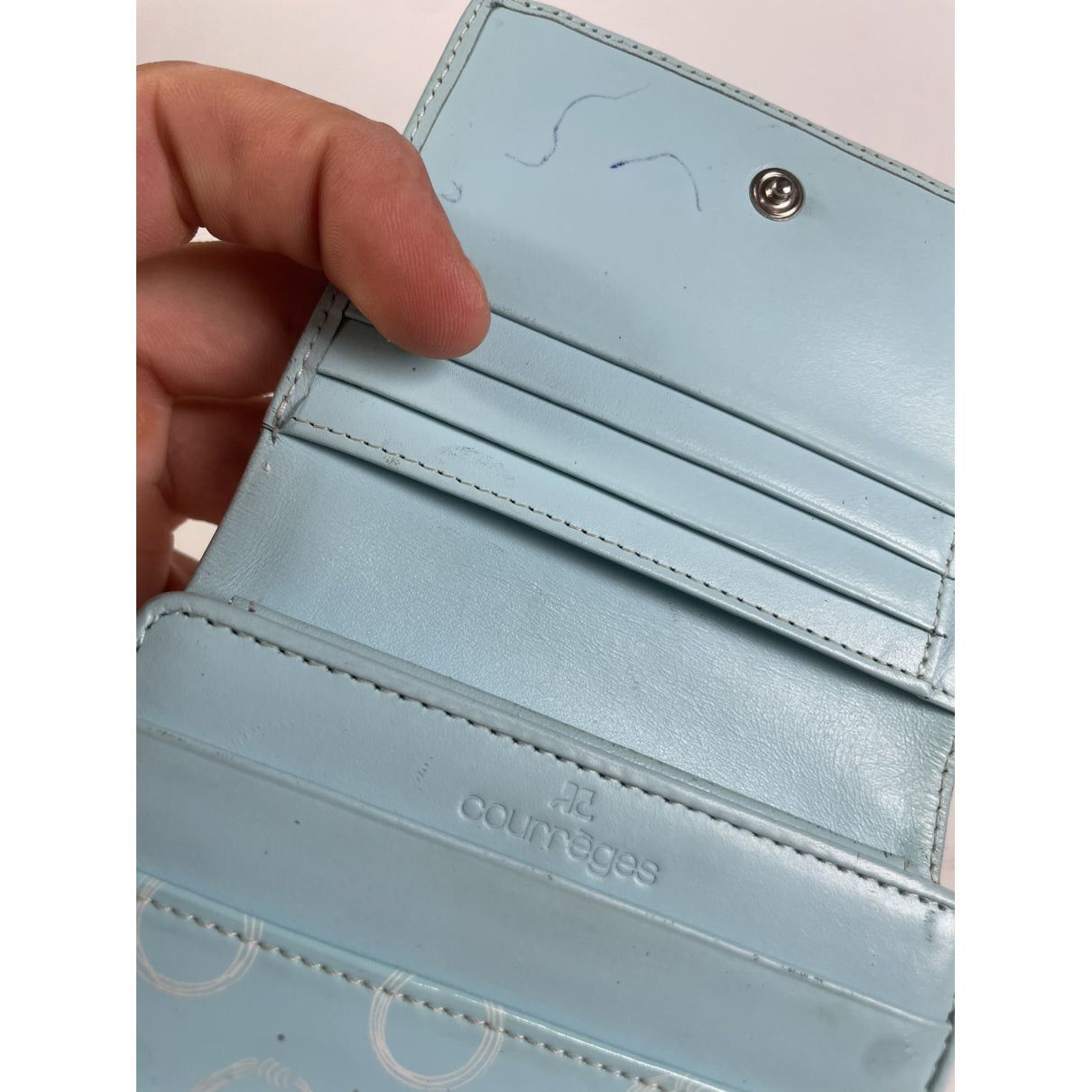 Courreges Courrèges Black Leather Wallet Size ONE SIZE - 5 Thumbnail