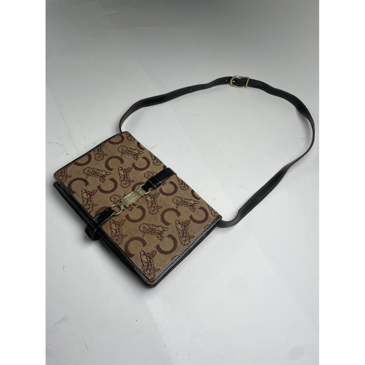 Celine Crécy Brown Leather Handbag Size ONE SIZE - 2 Thumbnail