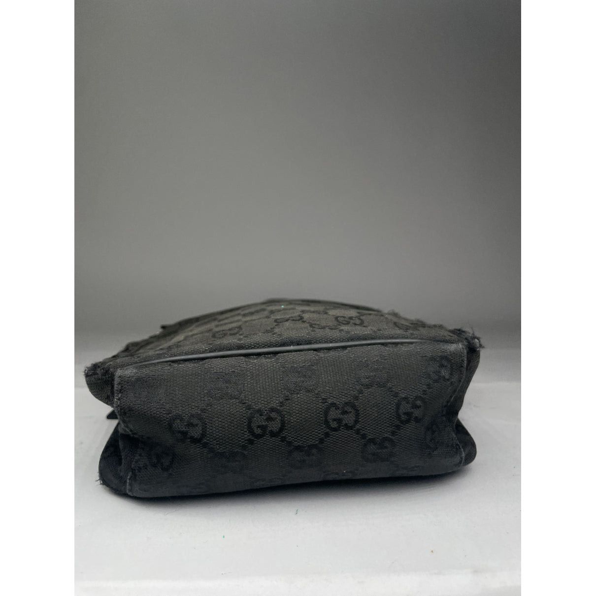 Gucci Jackie Vintage Black Cotton Handbag Size ONE SIZE - 3 Thumbnail