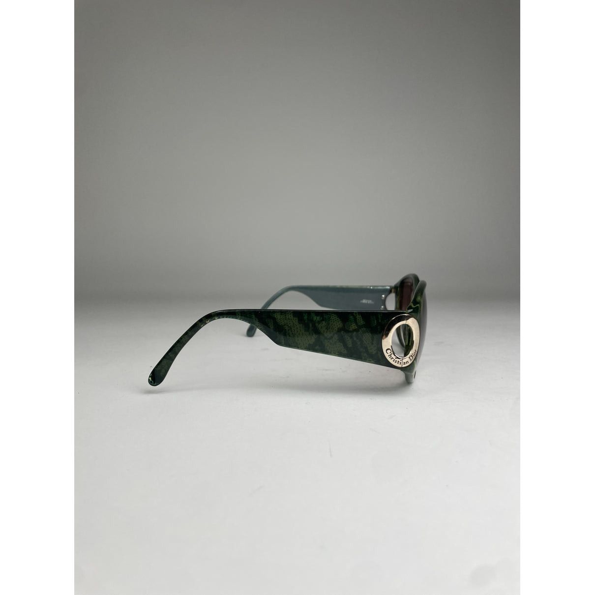 Dior Green Plastic Sunglasses Size ONE SIZE - 2 Thumbnail