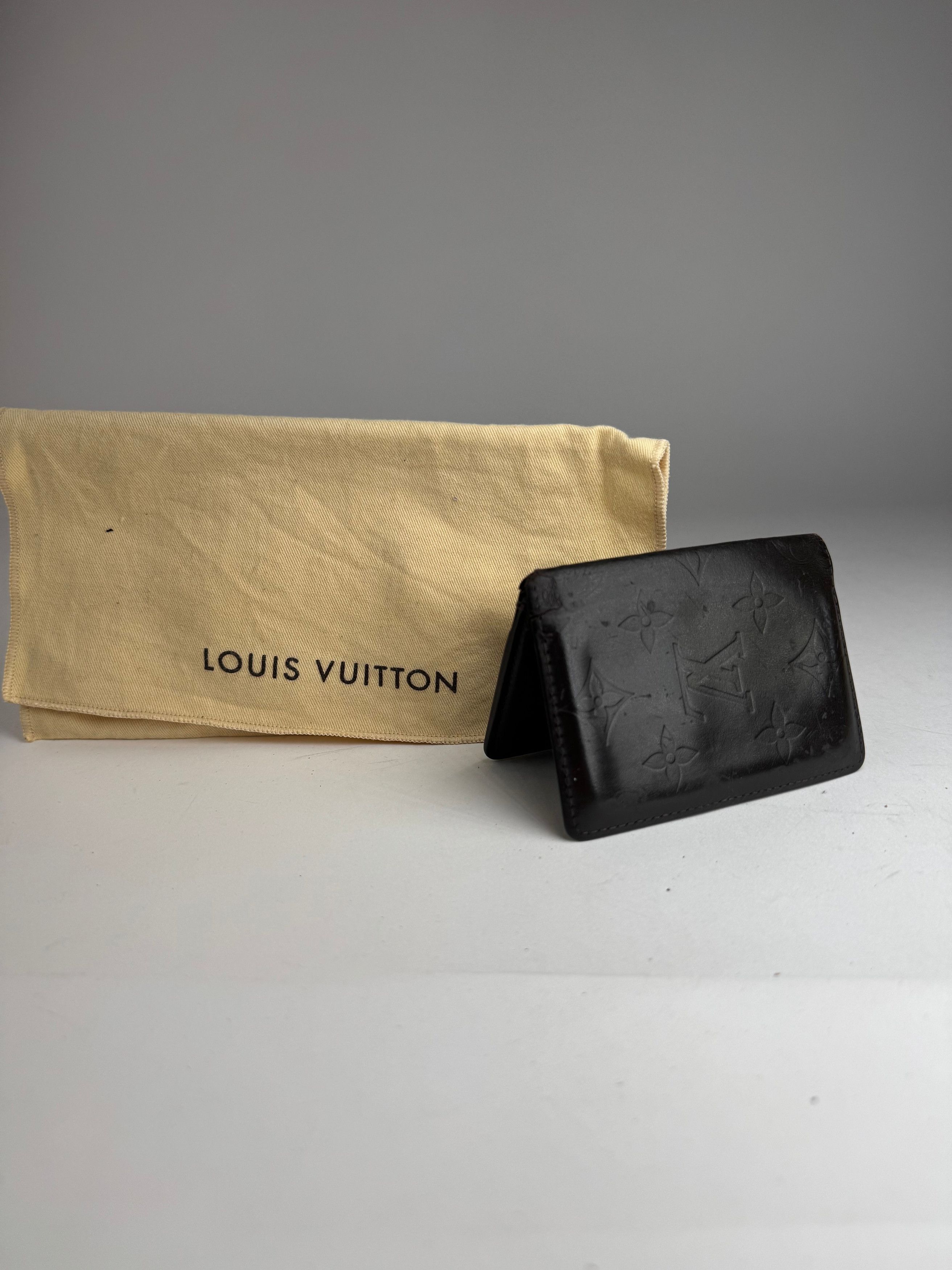 Louis Vuitton Vintage Vernis Leather card holder black Size ONE SIZE - 8 Thumbnail