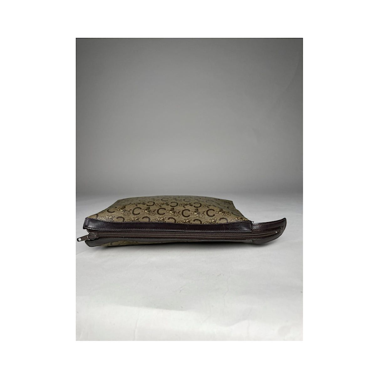 Celine Triomphe Black Leather Clutch Bag Size ONE SIZE - 5 Thumbnail