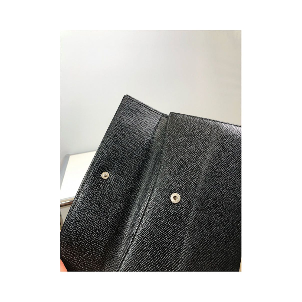 Bvlgari Black Leather Wallet Size ONE SIZE - 4 Thumbnail