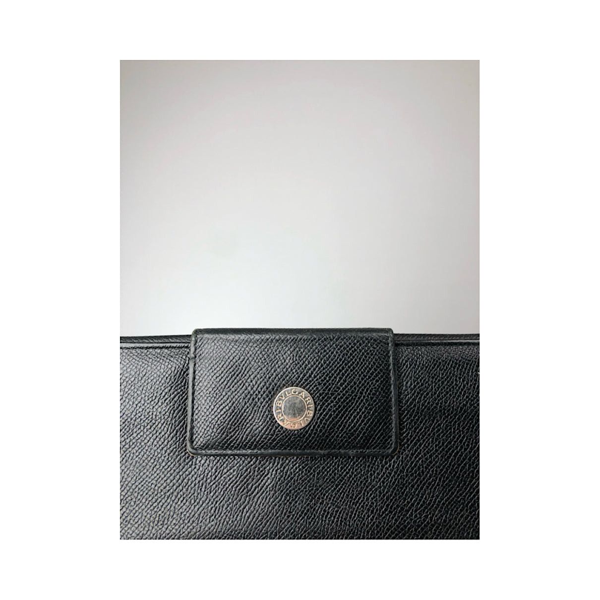Bvlgari Black Leather Wallet Size ONE SIZE - 5 Thumbnail