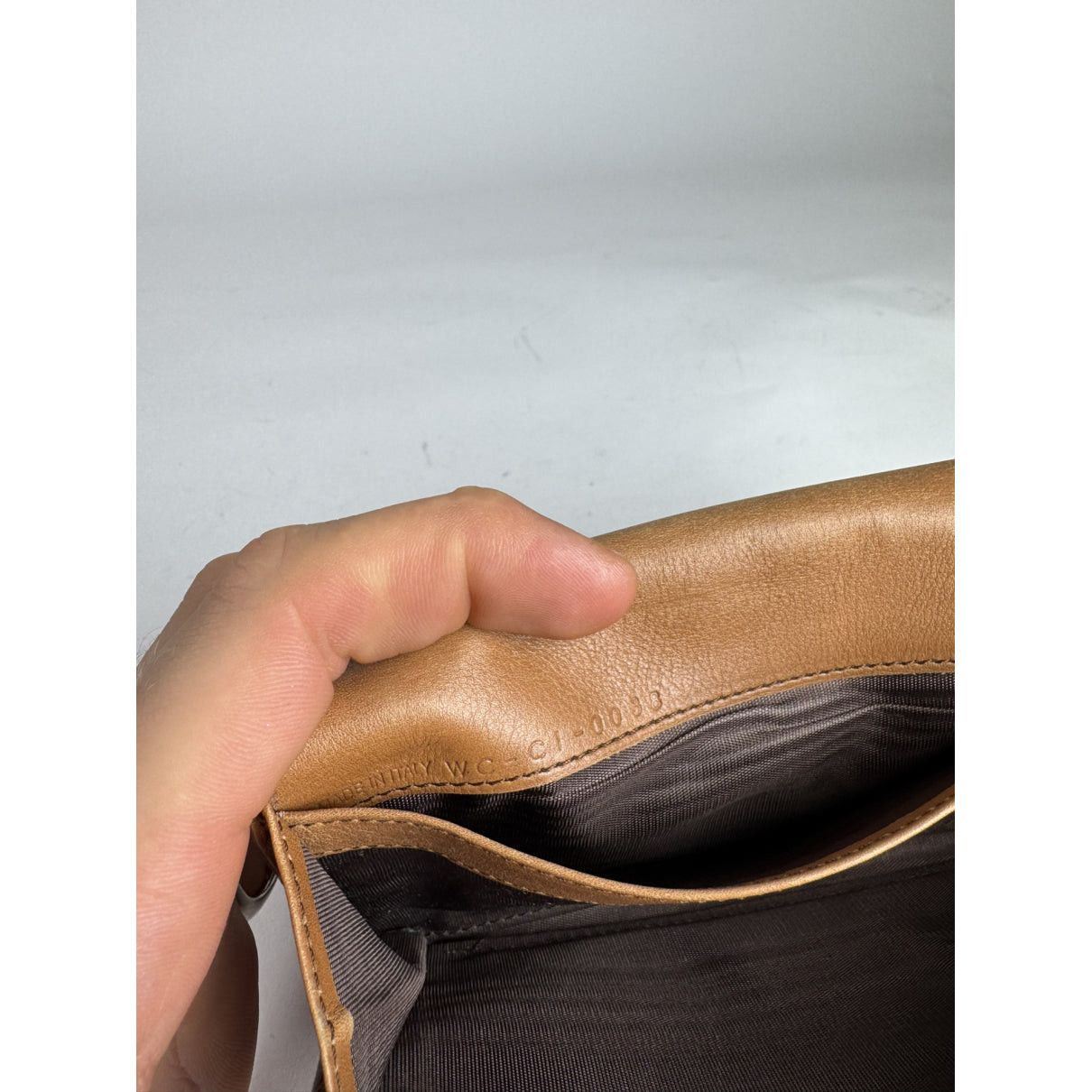 Celine Triomphe Brown Leather Wallet Size ONE SIZE - 5 Thumbnail