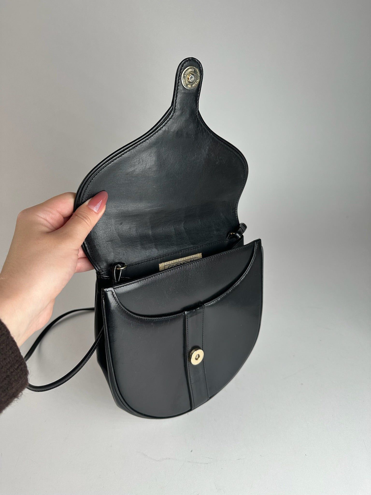 Givenchy Vintage Leather Bag black Size ONE SIZE - 6 Thumbnail
