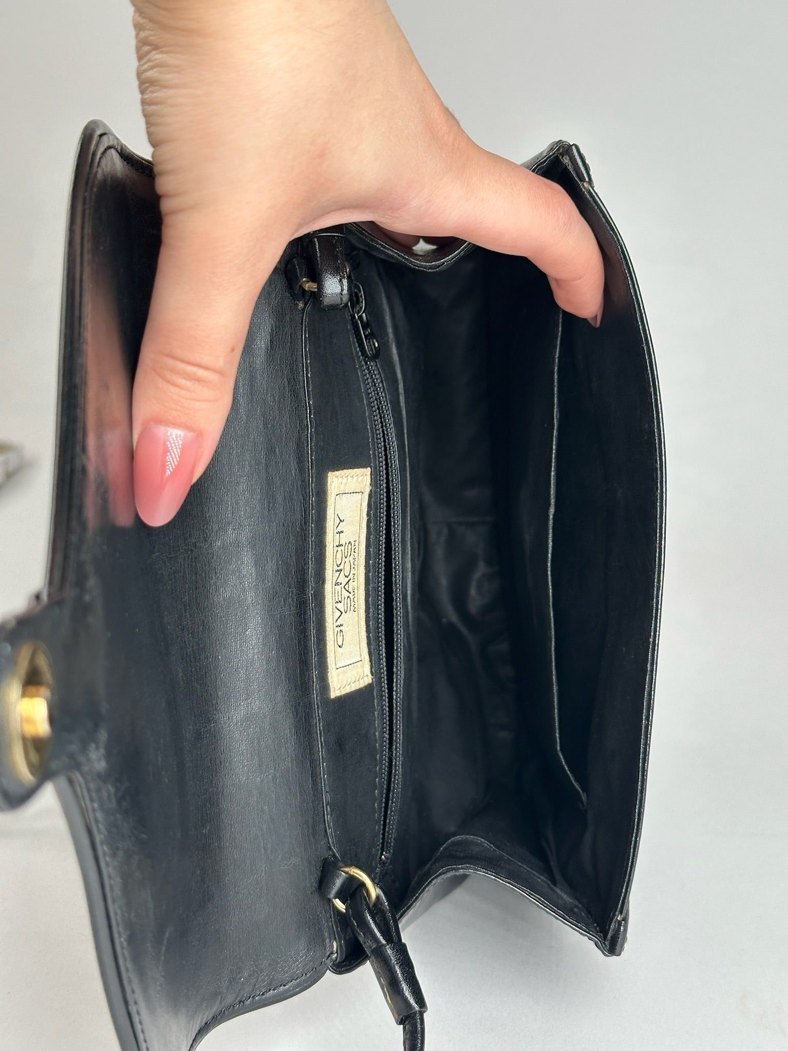 Givenchy Vintage Leather Bag black Size ONE SIZE - 3 Thumbnail