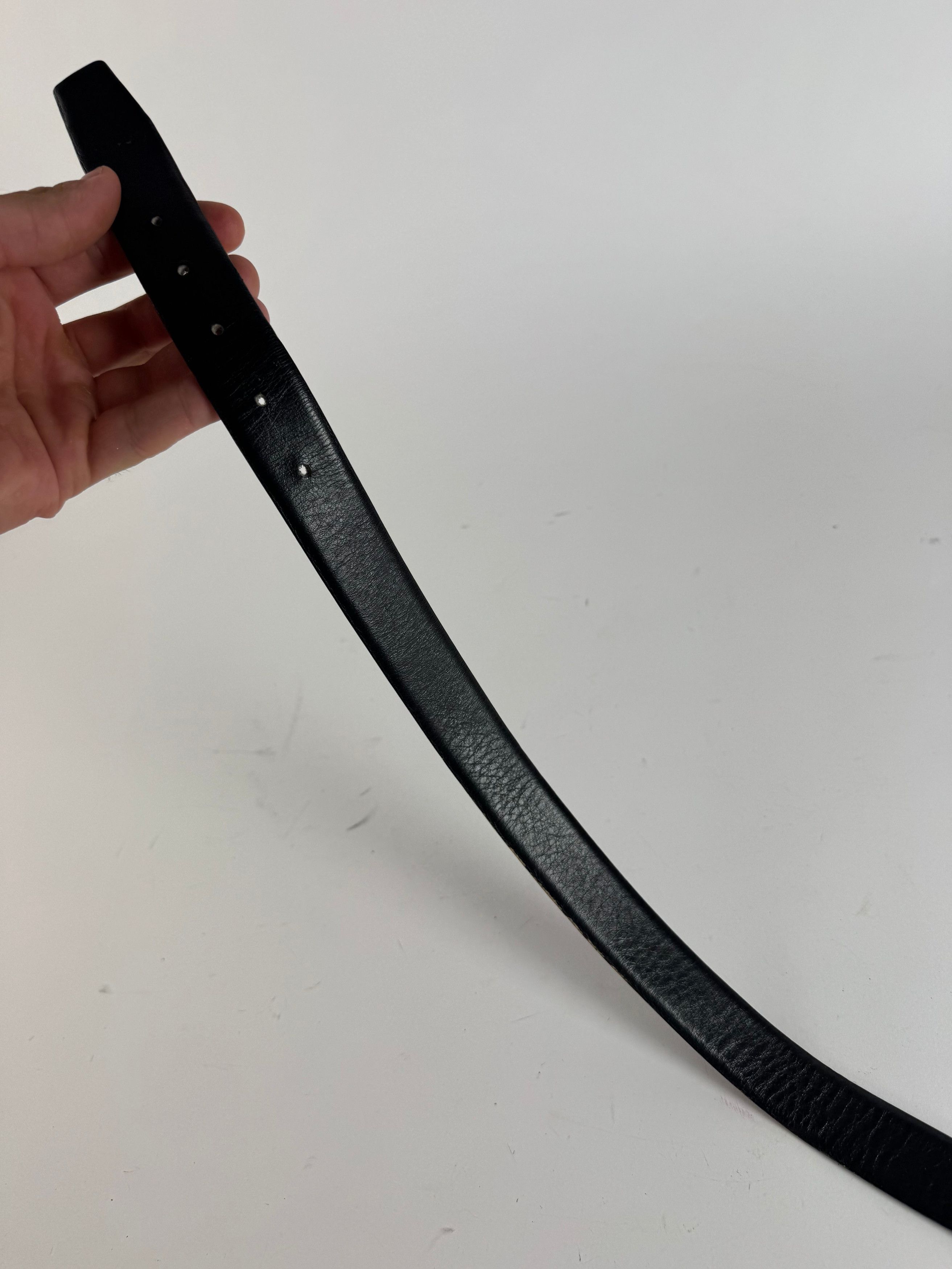 Dior Vintage Leather belt brown Size ONE SIZE - 5 Thumbnail