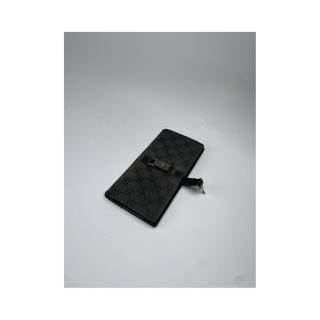 Gucci Jackie Vintage Black Leather Wallet Size ONE SIZE - 4 Thumbnail