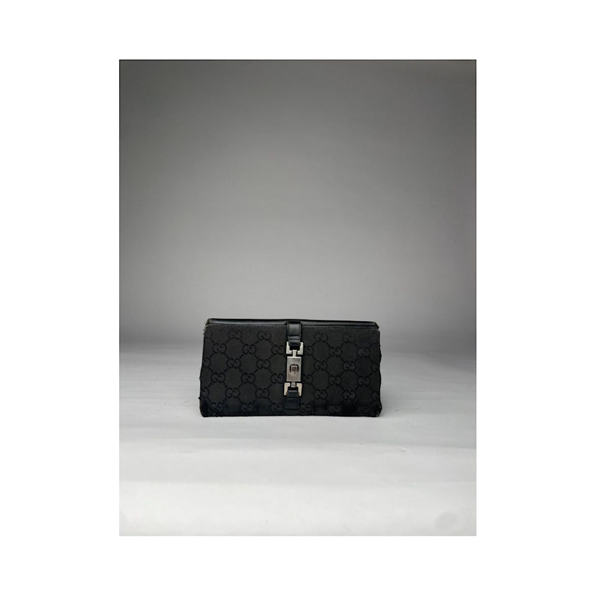 Gucci Horsebit 1955 Black Leather Wallet Size ONE SIZE - 2 Thumbnail