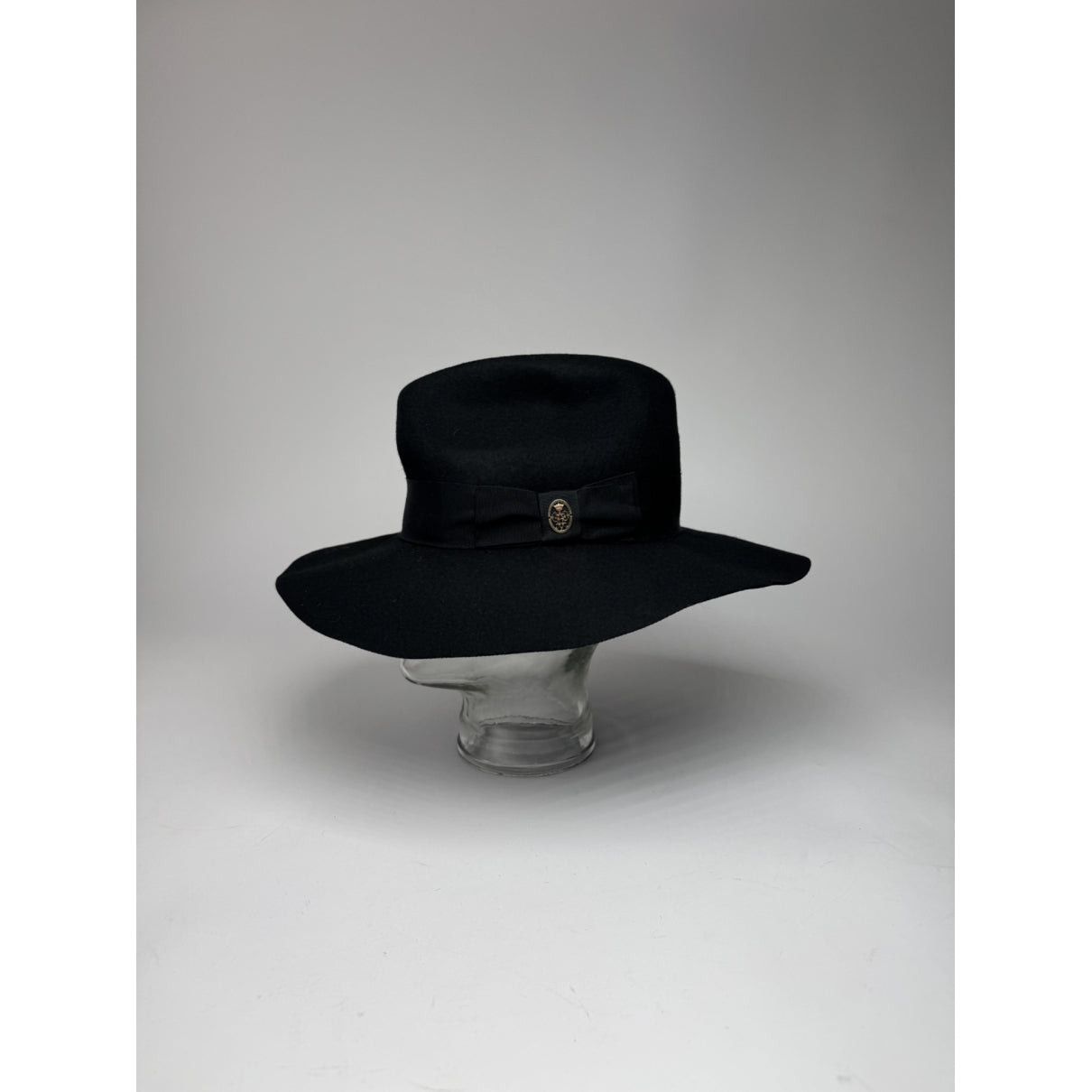 Emilio Pucci Black Wool Hat Size ONE SIZE - 5 Thumbnail