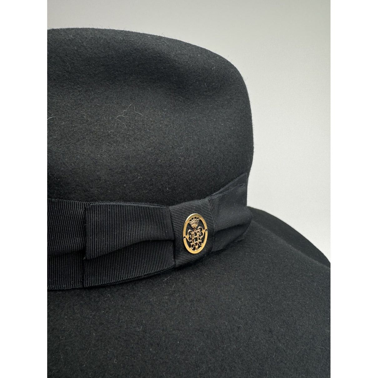 Emilio Pucci Black Wool Hat Size ONE SIZE - 2 Thumbnail