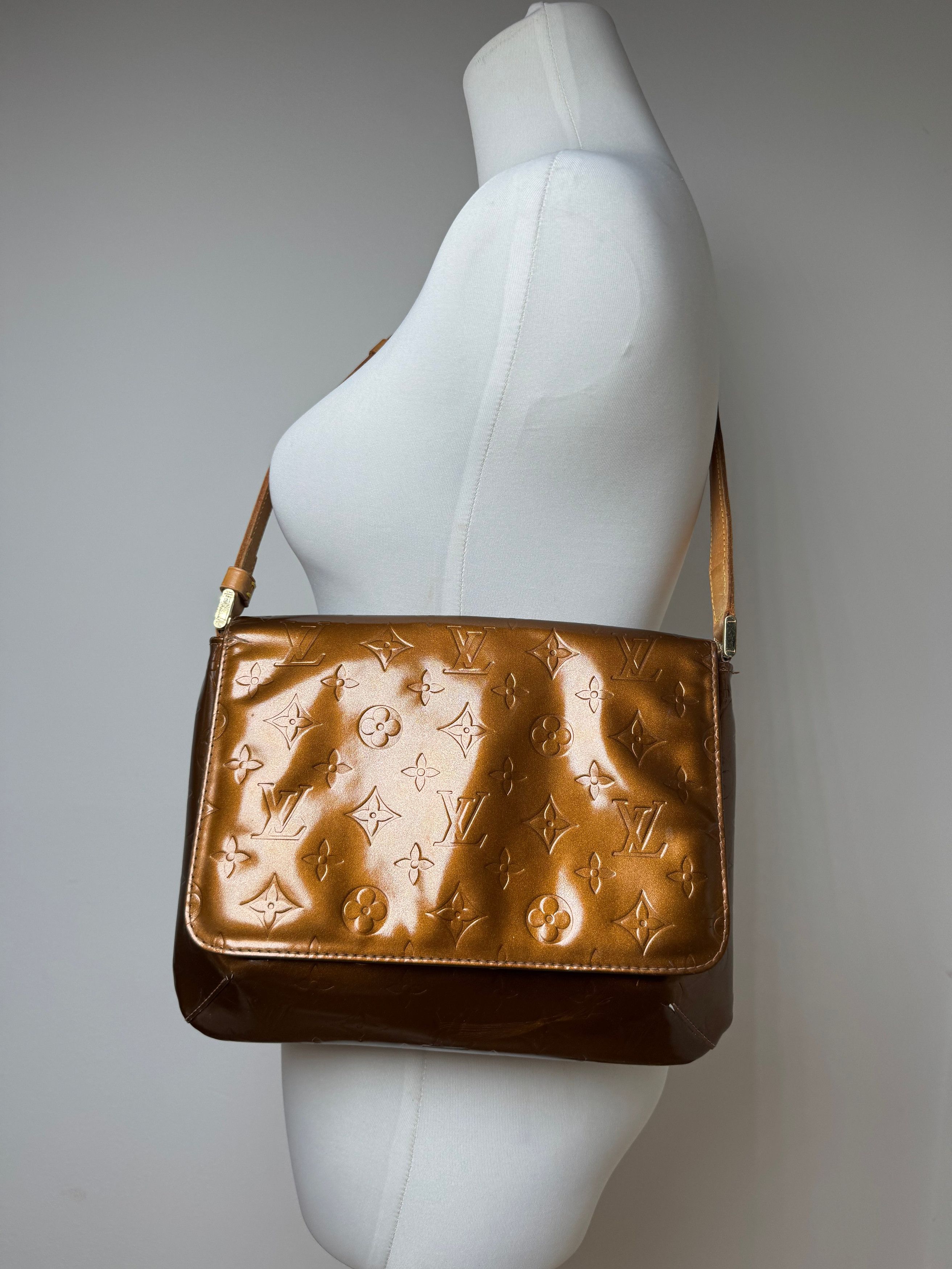 Louis Vuitton Vintage Vernis Leather Bag Brown Size ONE SIZE - 13 Thumbnail