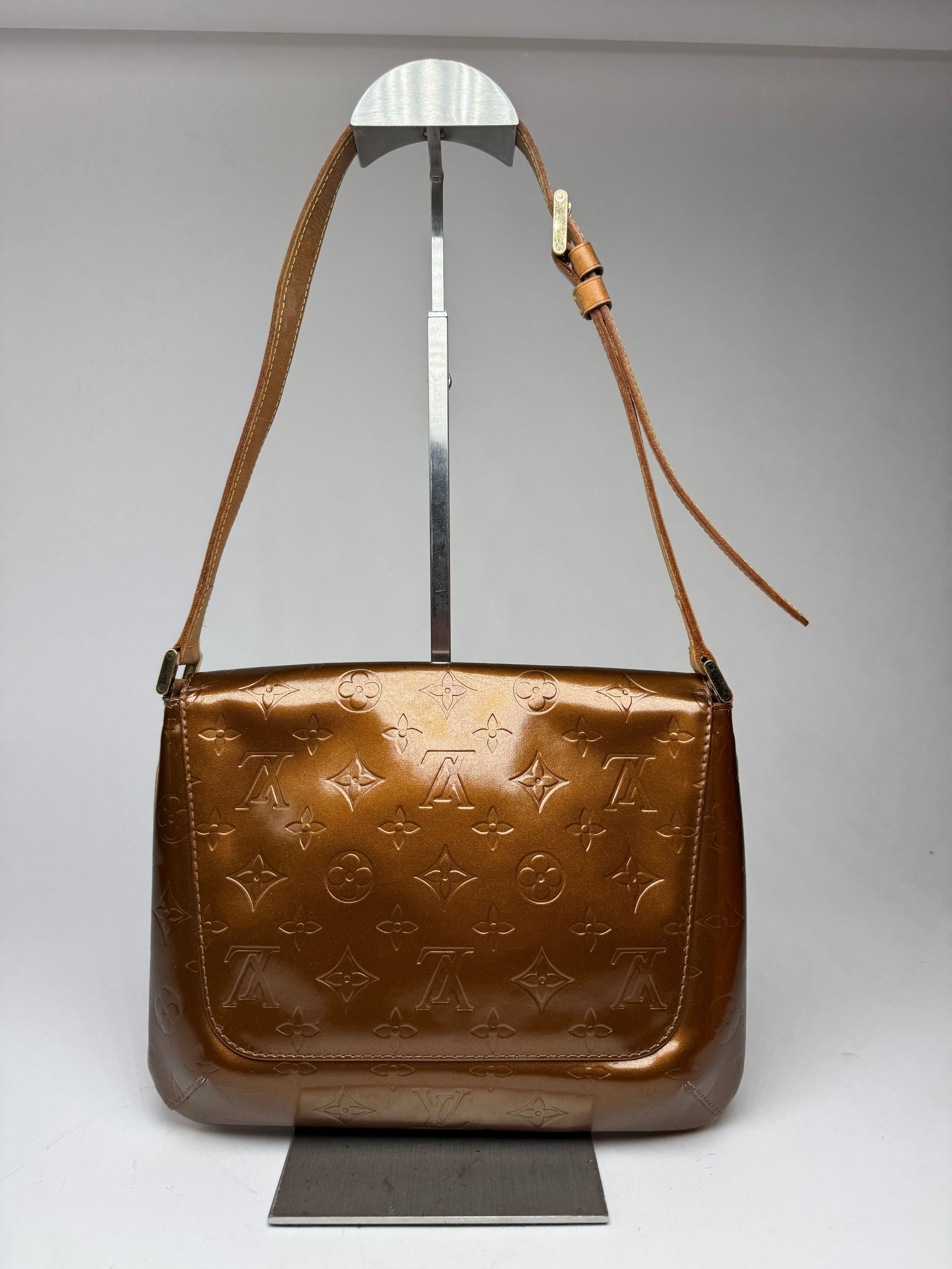 Louis Vuitton Vintage Vernis Leather Bag Brown Size ONE SIZE - 8 Thumbnail