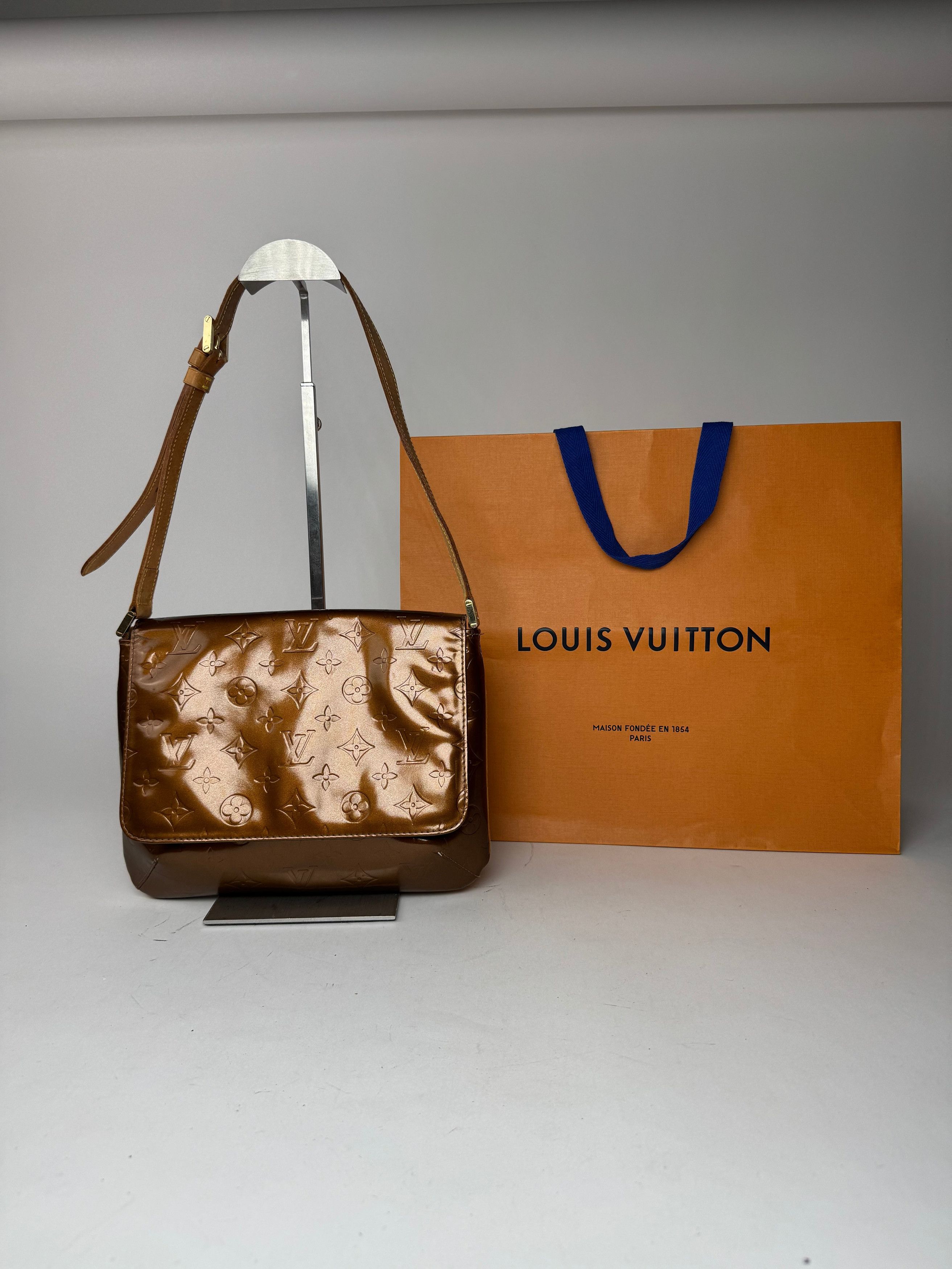 Louis Vuitton Vintage Vernis Leather Bag Brown Size ONE SIZE - 6 Thumbnail