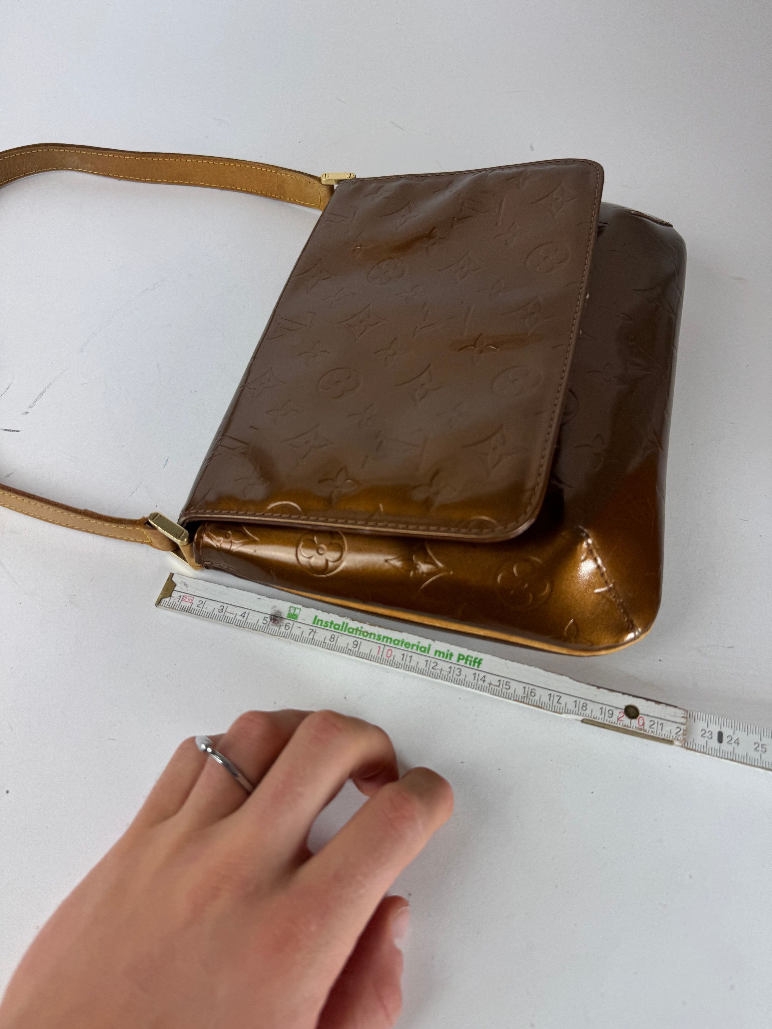 Louis Vuitton Vintage Vernis Leather Bag Brown Size ONE SIZE - 11 Thumbnail