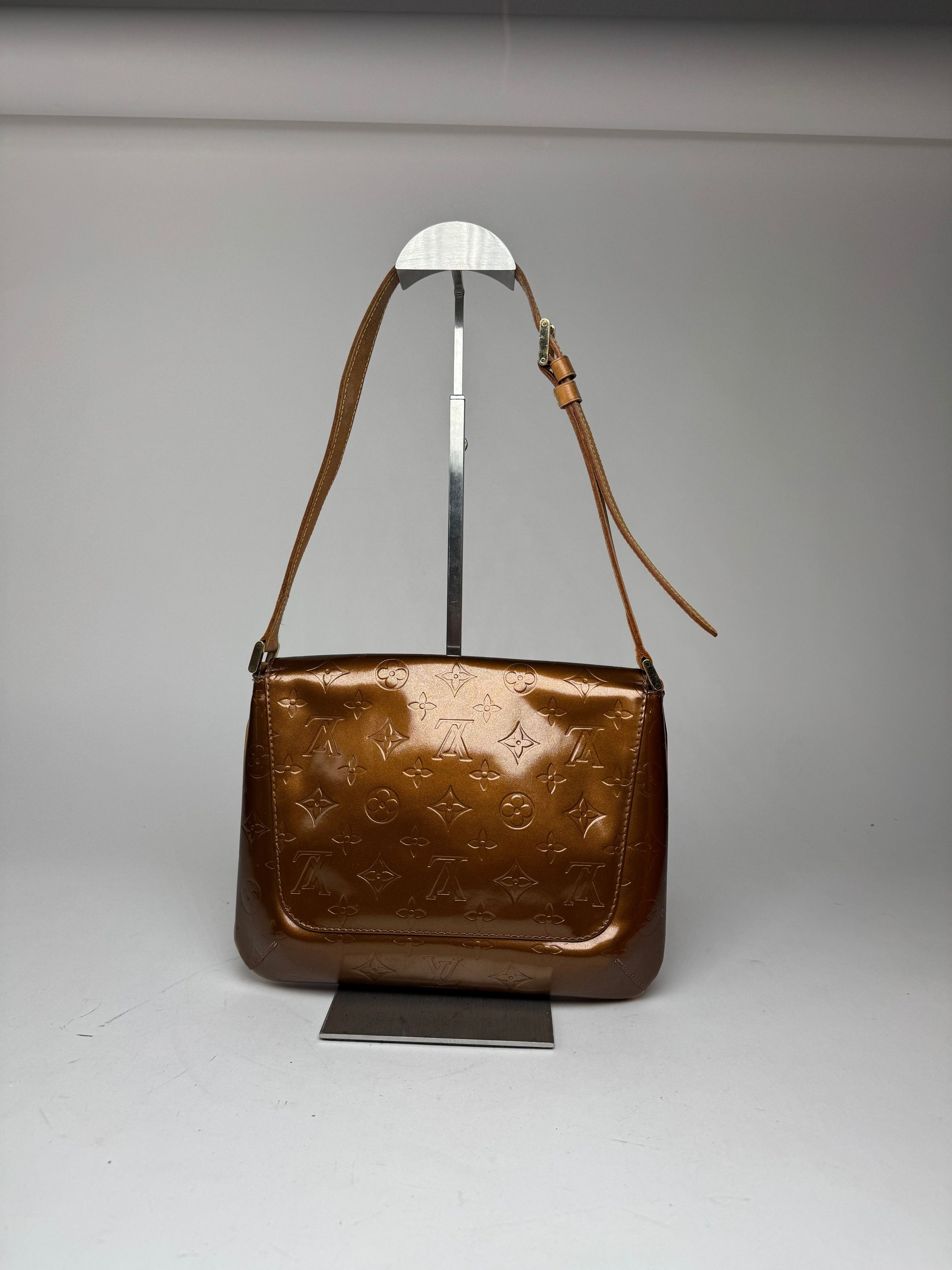 Louis Vuitton Vintage Vernis Leather Bag Brown Size ONE SIZE - 2 Thumbnail