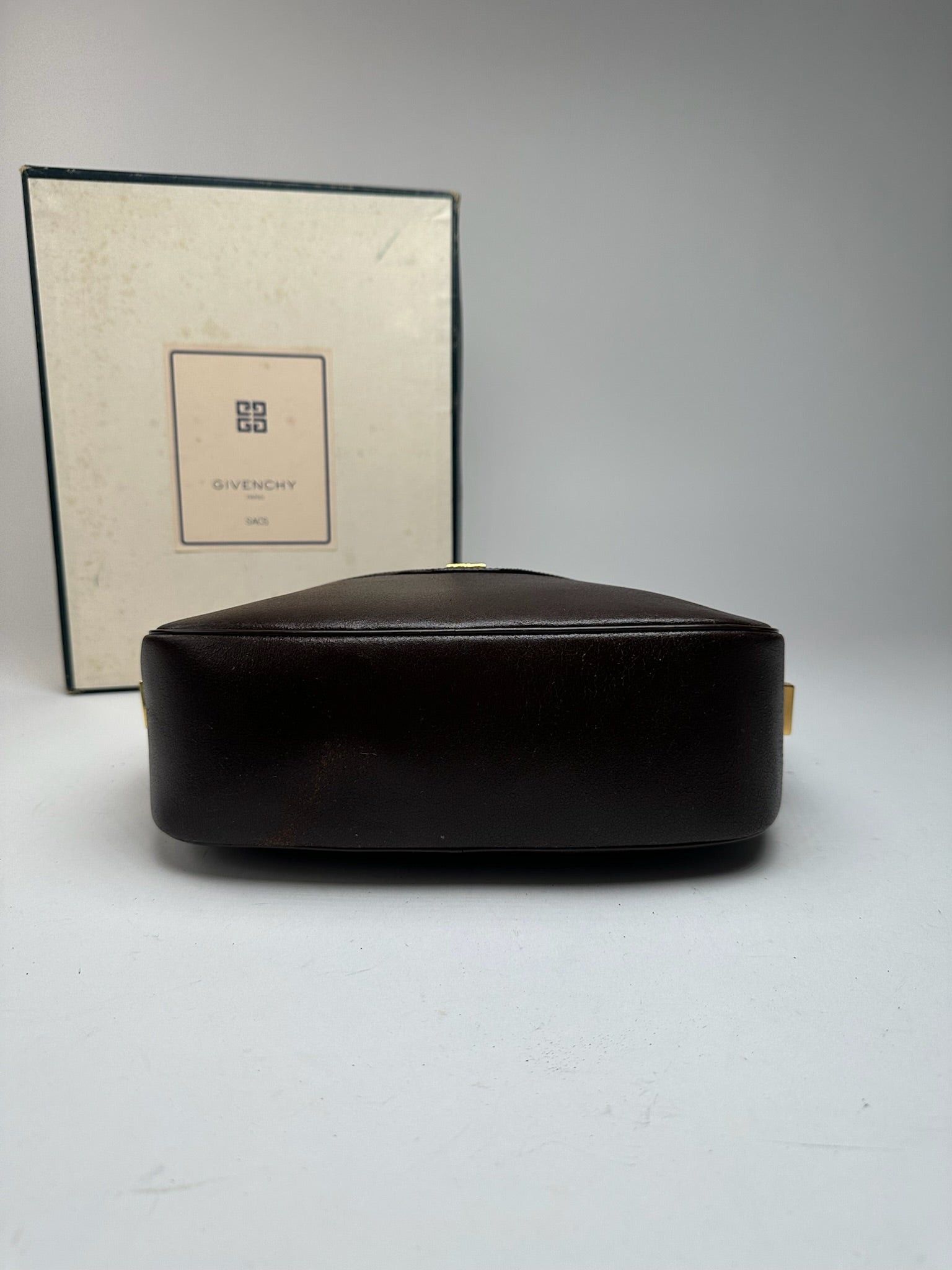 Givenchy Vintage 4G Leather Bag Brown Size ONE SIZE - 12 Thumbnail