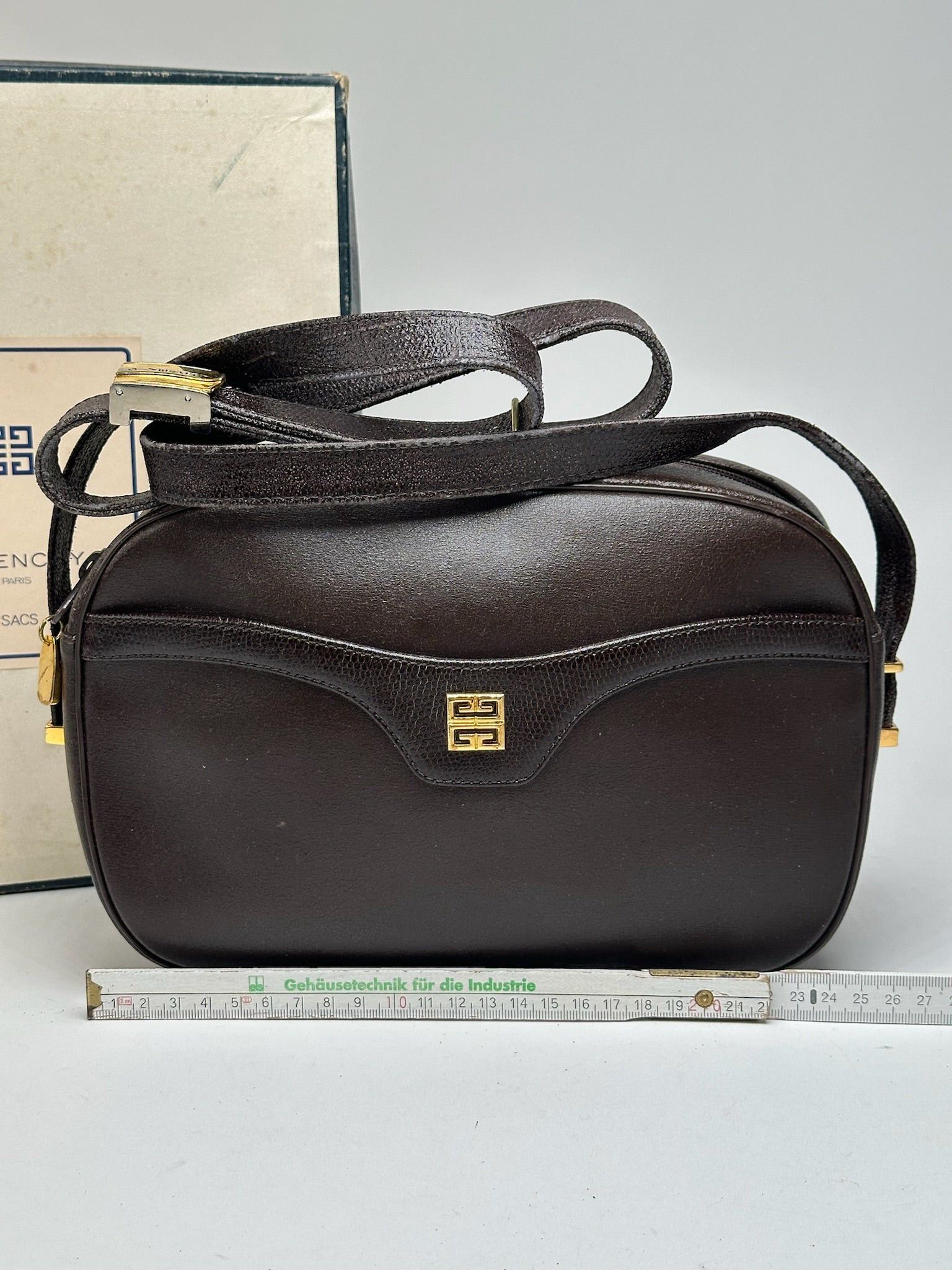 Givenchy Vintage 4G Leather Bag Brown Size ONE SIZE - 14 Thumbnail