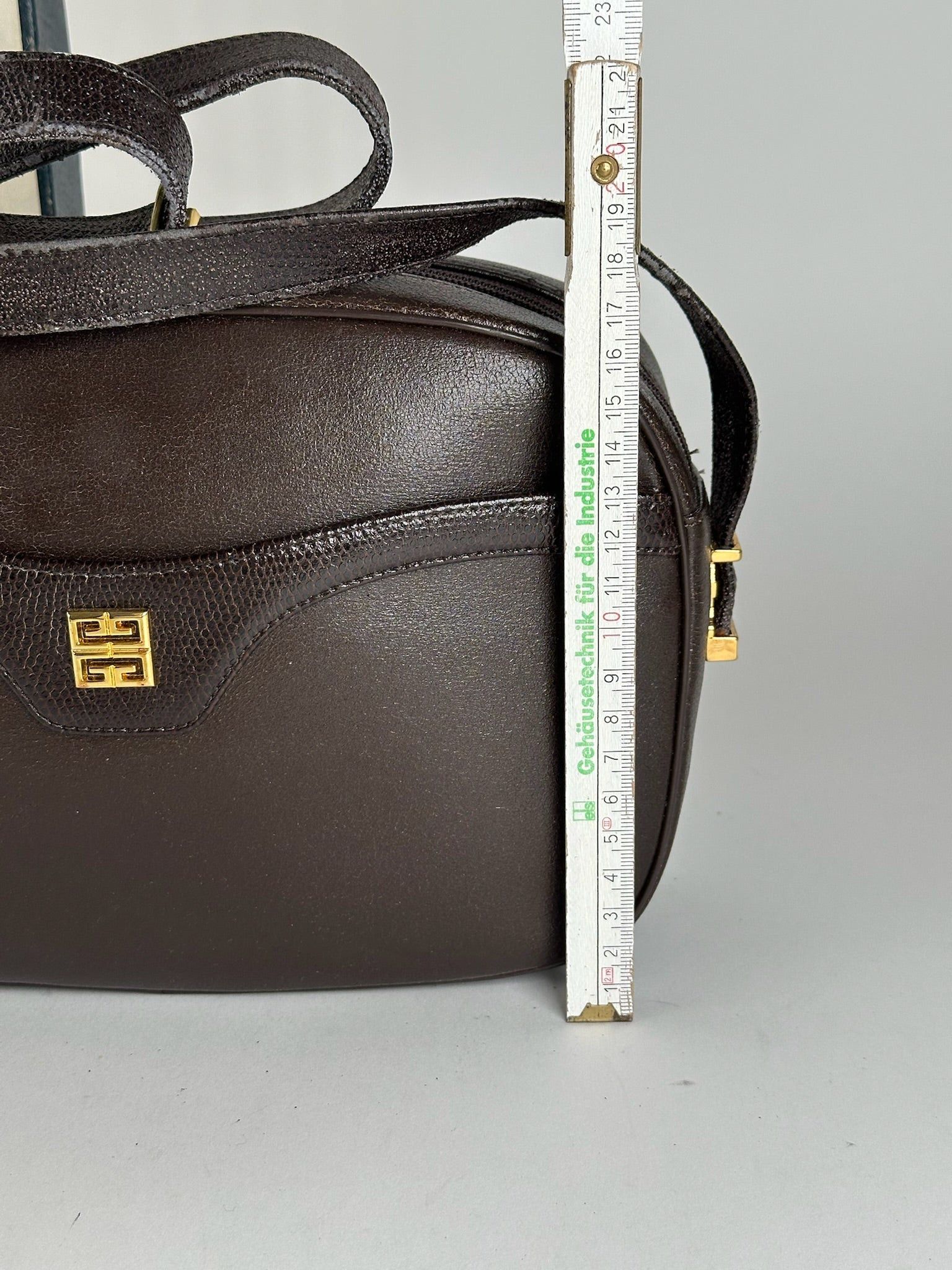Givenchy Vintage 4G Leather Bag Brown Size ONE SIZE - 13 Thumbnail