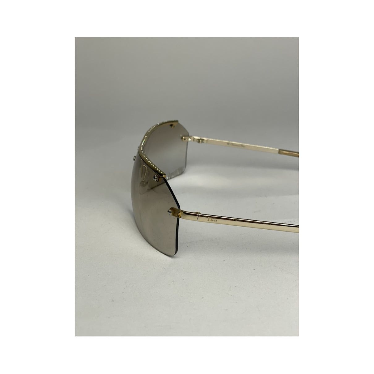 Dior Anthracite Metal Sunglasses Size ONE SIZE - 5 Thumbnail