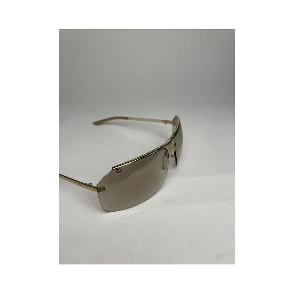 Dior Anthracite Metal Sunglasses Size ONE SIZE - 4 Thumbnail