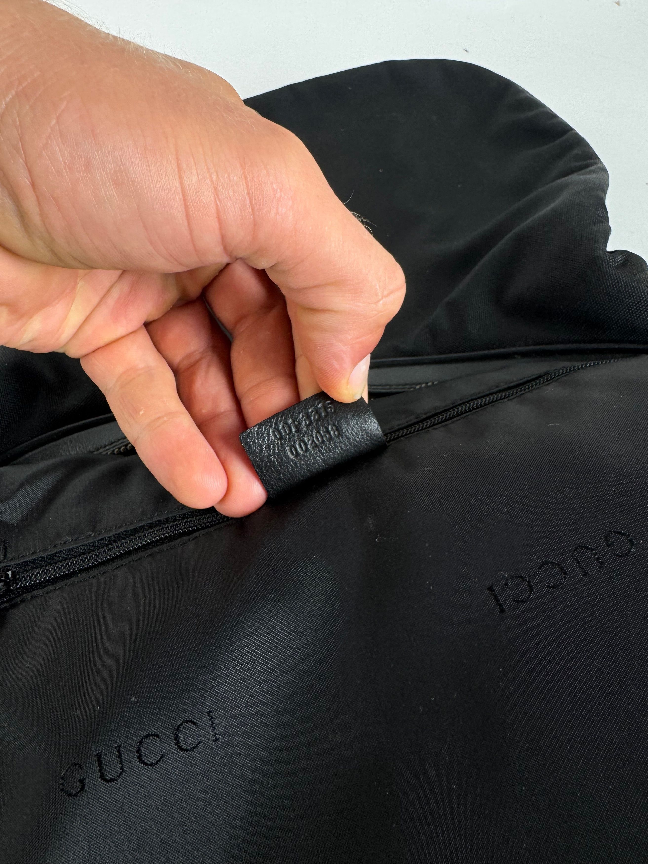 Gucci Vintage Tom Ford 2Way Handbag canvas leather black Size ONE SIZE - 4 Thumbnail