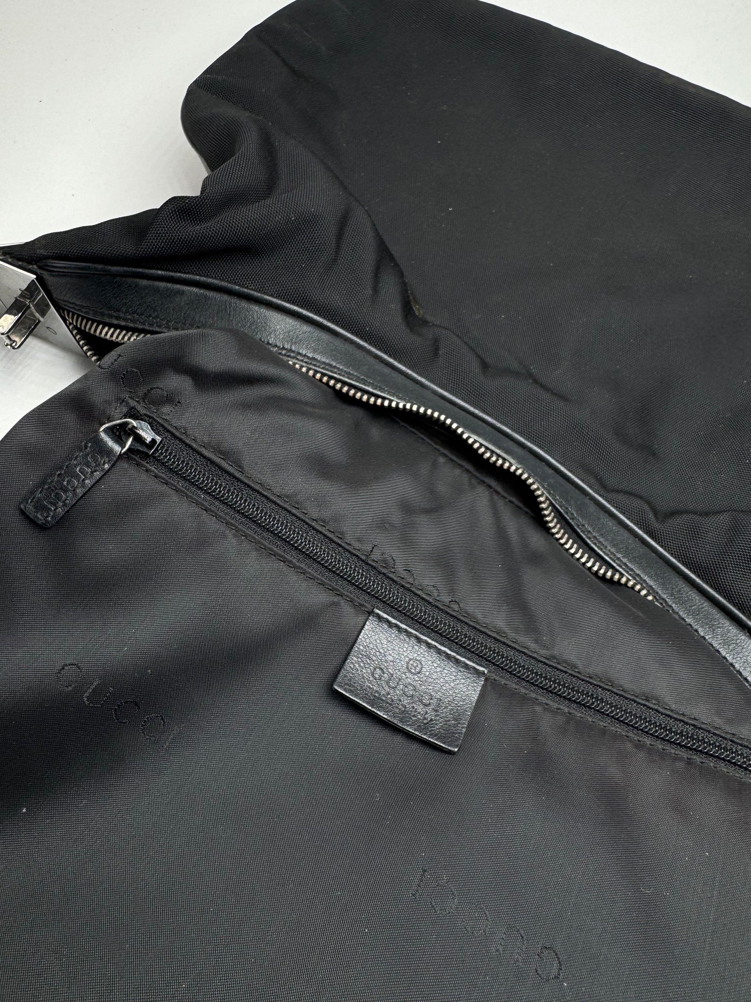 Gucci Vintage Tom Ford 2Way Handbag canvas leather black Size ONE SIZE - 3 Thumbnail