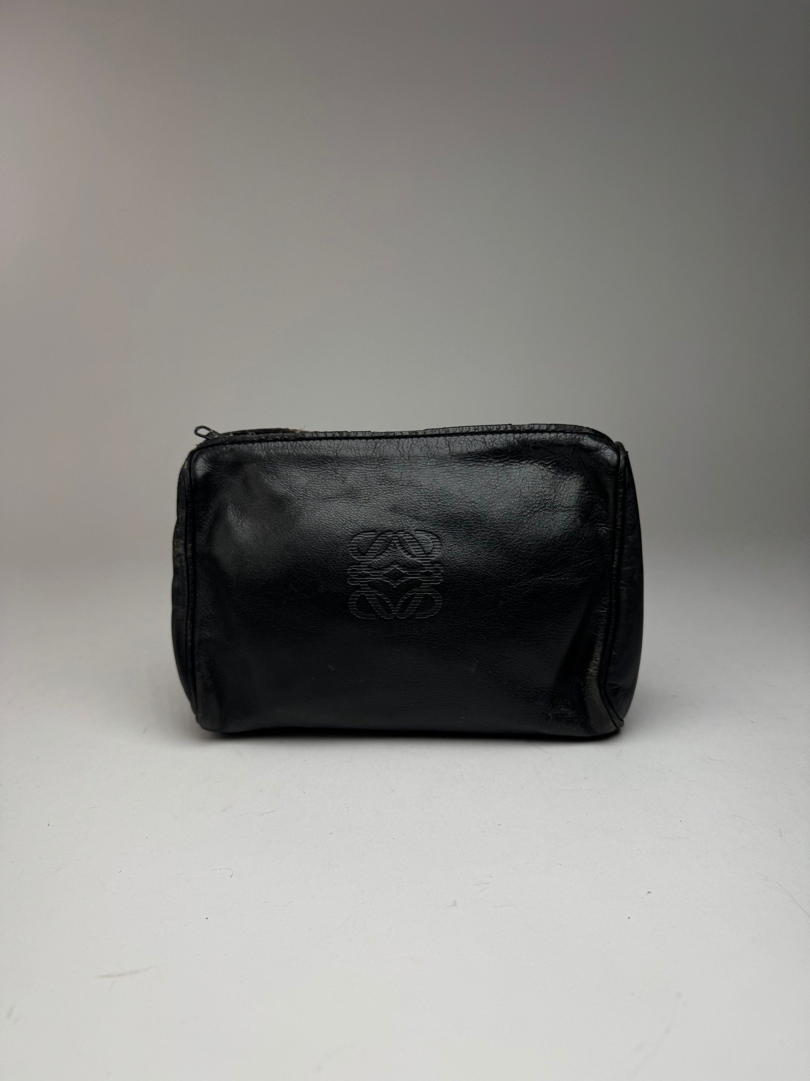 Loewe Vintage Madrid Leather clutch black Size ONE SIZE - 10 Thumbnail
