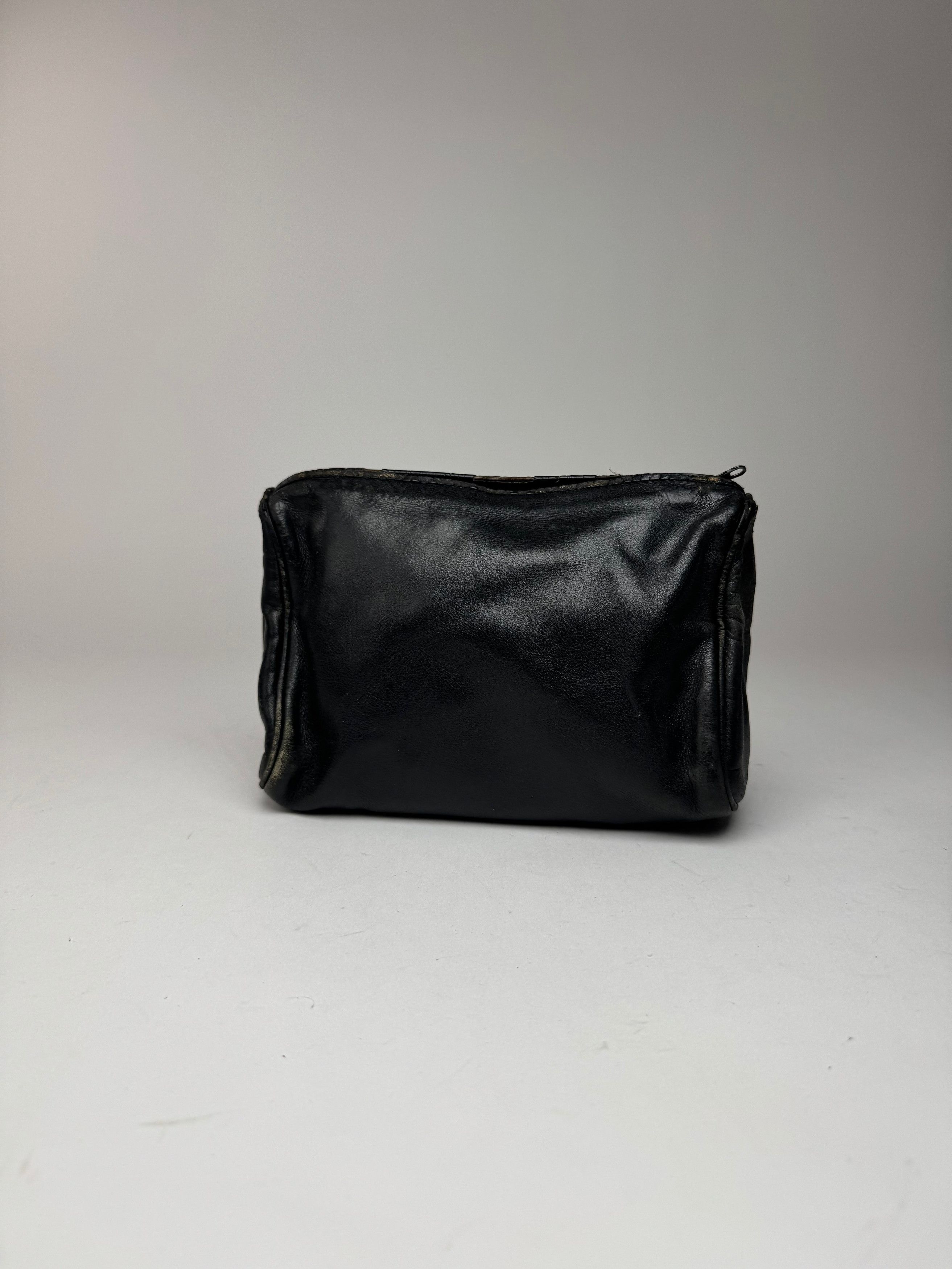 Loewe Vintage Madrid Leather clutch black Size ONE SIZE - 6 Thumbnail