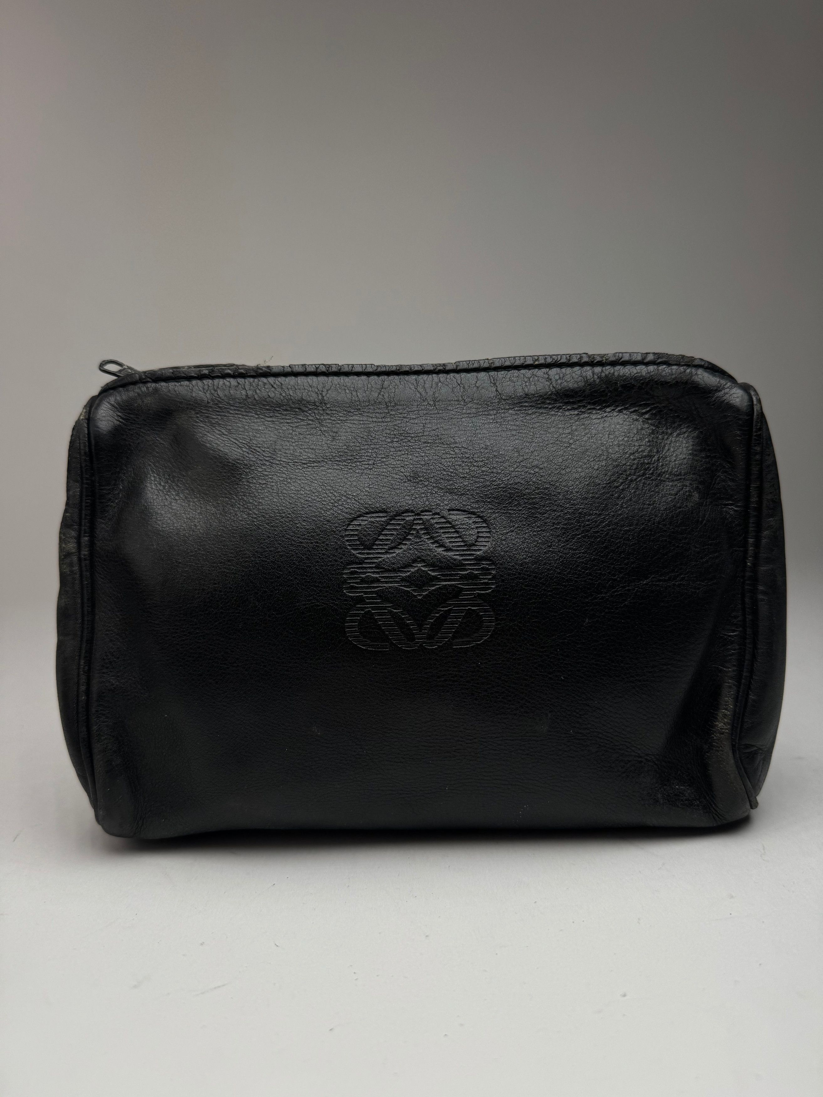 Loewe Vintage Madrid Leather clutch black Size ONE SIZE - 13 Thumbnail