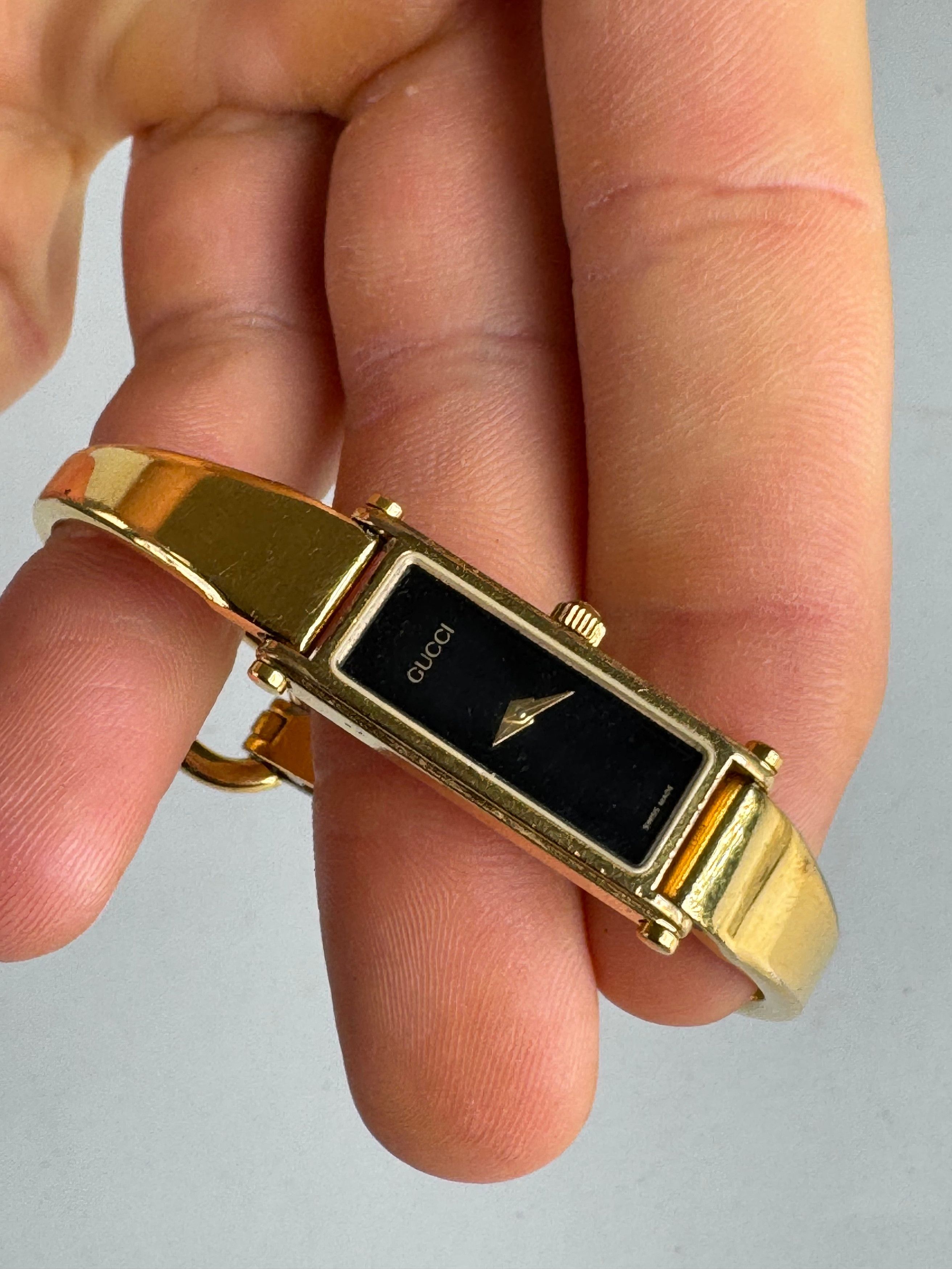 Gucci Vintage Horsebit Steel Watch golden Size ONE SIZE - 3 Thumbnail