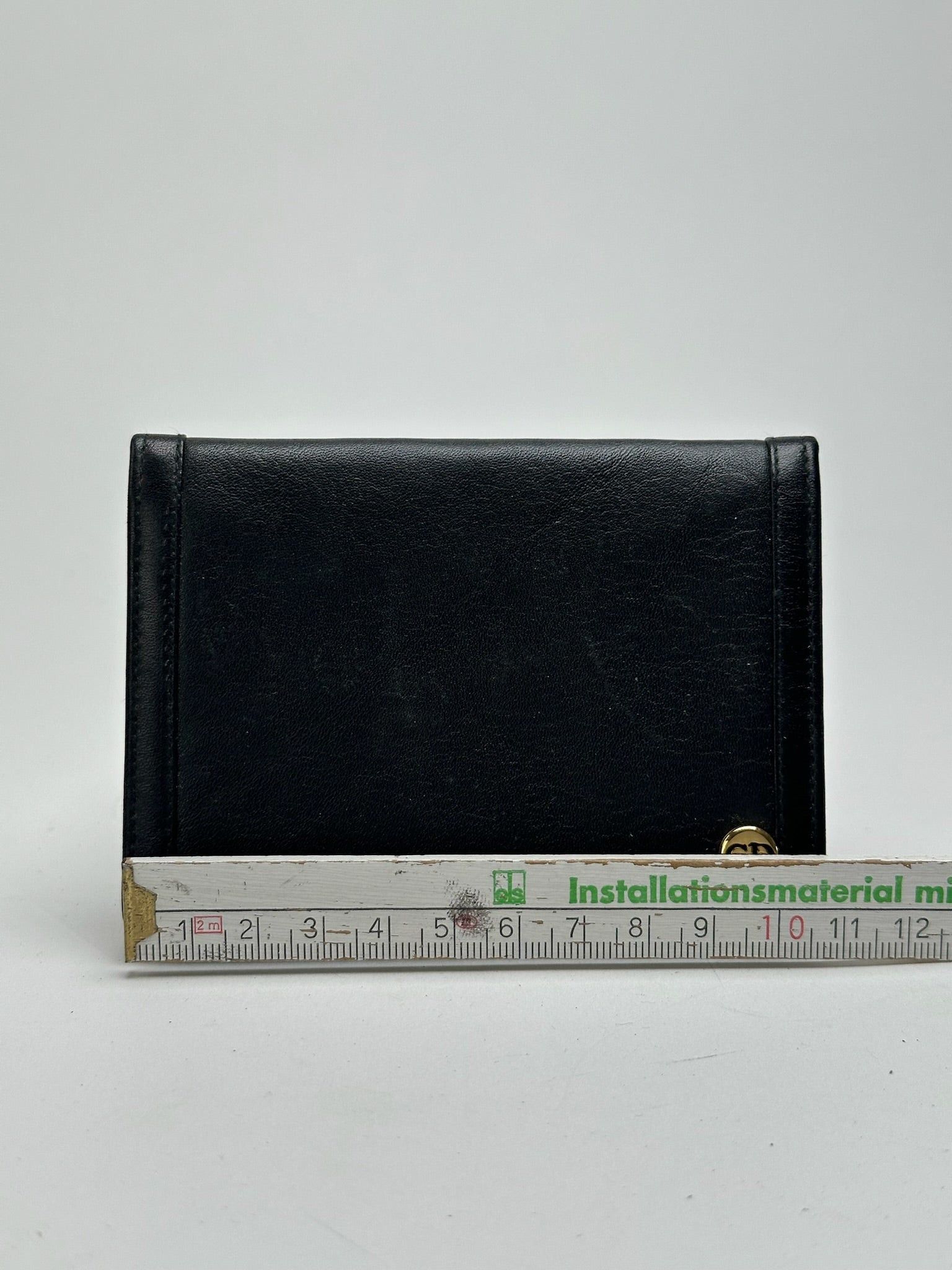Dior Vintage leather card holder black Size ONE SIZE - 9 Thumbnail