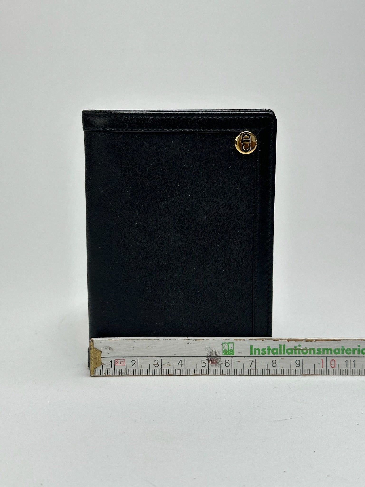 Dior Vintage leather card holder black Size ONE SIZE - 8 Thumbnail