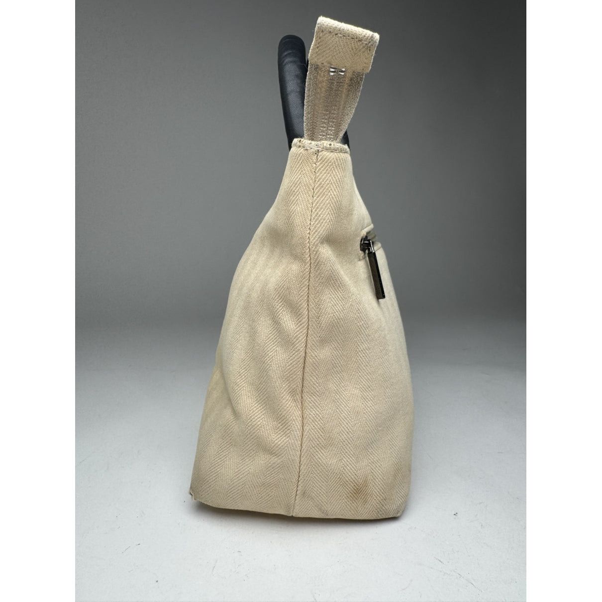 Balenciaga City Beige Cotton Handbag Size ONE SIZE - 3 Thumbnail