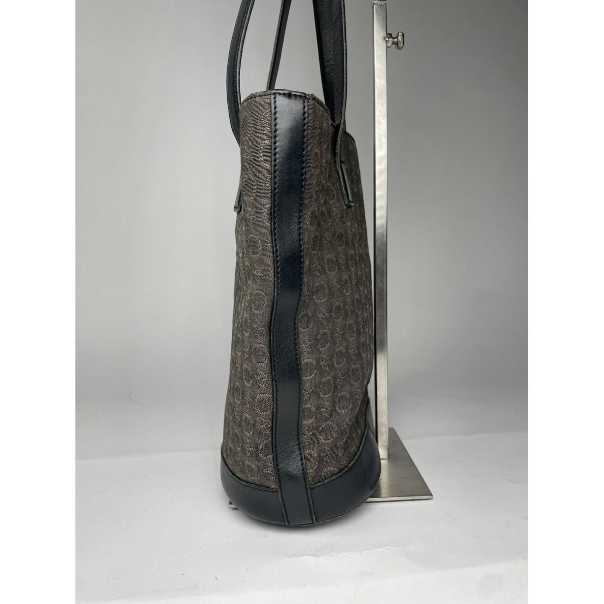 Celine SAC SEAU Black Leather Handbag Size ONE SIZE - 3 Thumbnail