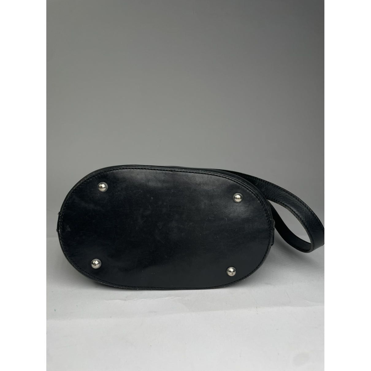 Celine SAC SEAU Black Leather Handbag Size ONE SIZE - 5 Thumbnail