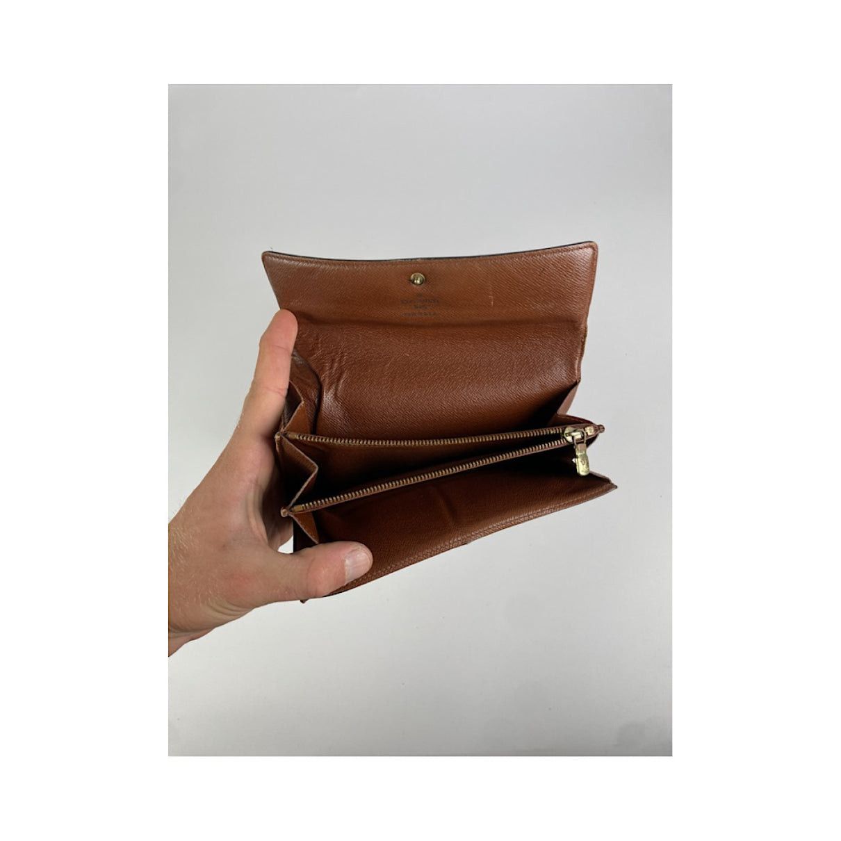 Louis Vuitton Alexandra Brown Leather Wallet Size ONE SIZE - 5 Thumbnail