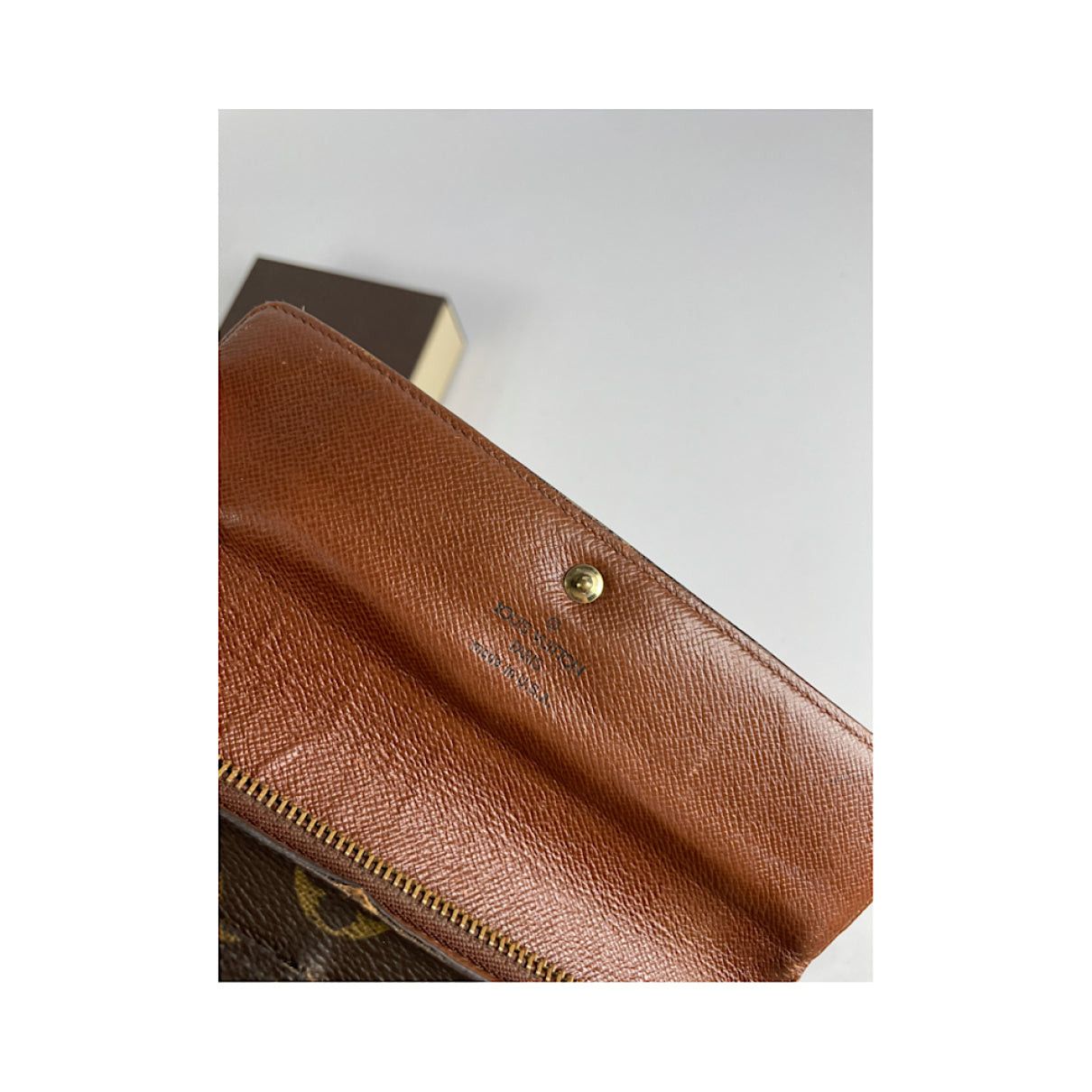 Louis Vuitton Alexandra Brown Leather Wallet Size ONE SIZE - 4 Thumbnail