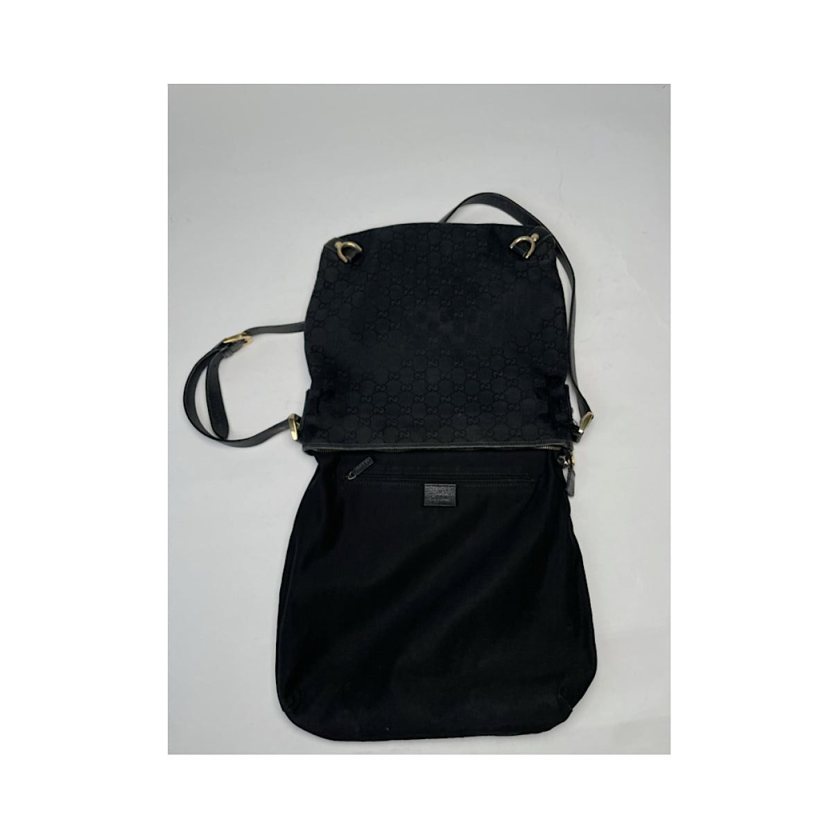 Gucci Jackie Vintage Black Leather Handbag Size ONE SIZE - 3 Thumbnail