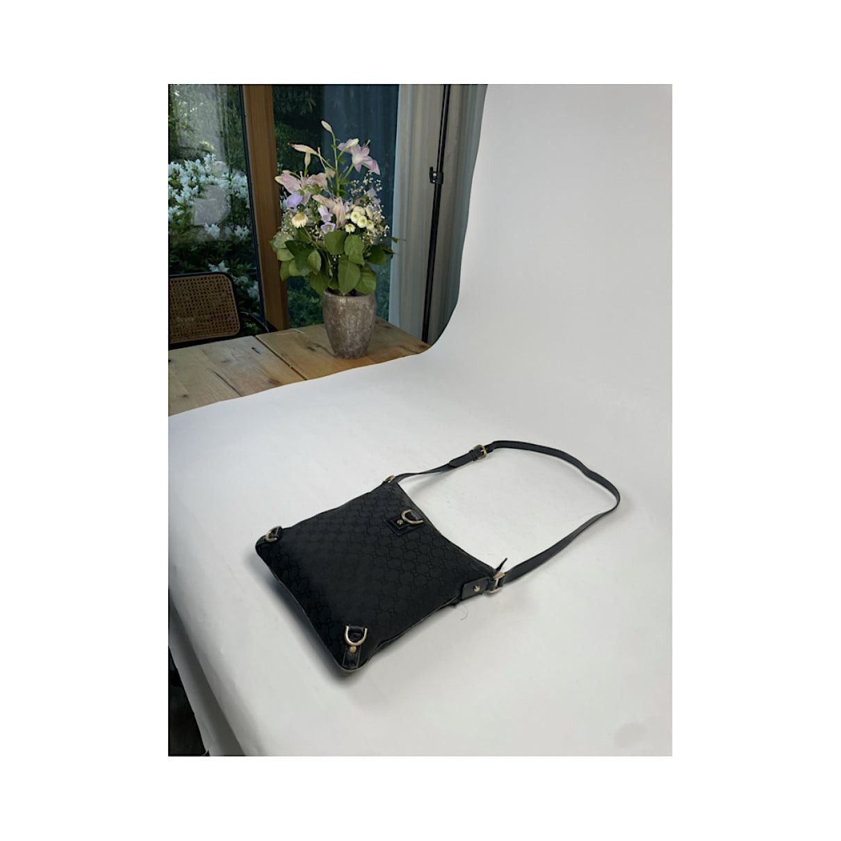 Gucci Jackie Vintage Black Leather Handbag Size ONE SIZE - 5 Thumbnail
