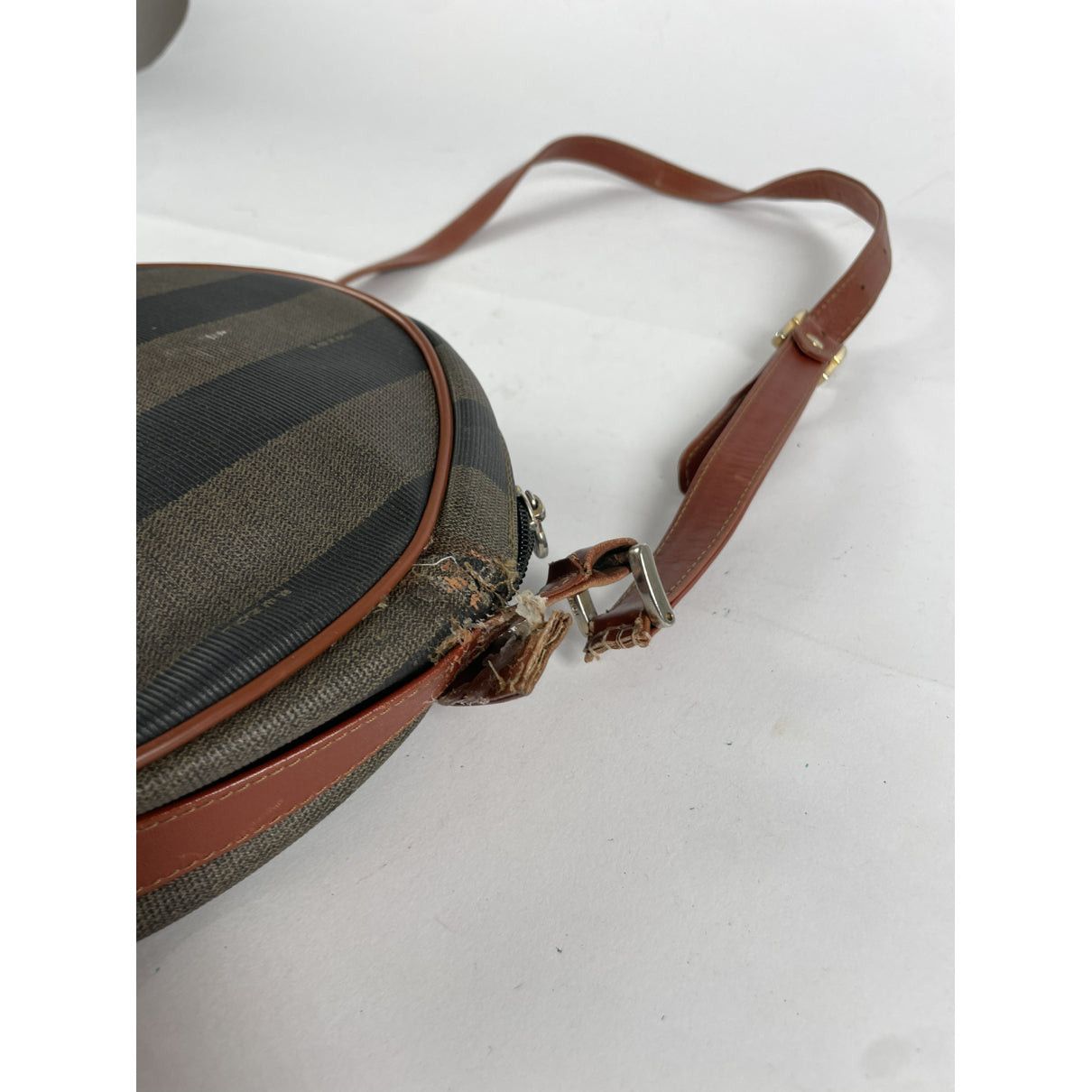 Fendi Brown Leather Bag Size ONE SIZE - 5 Thumbnail