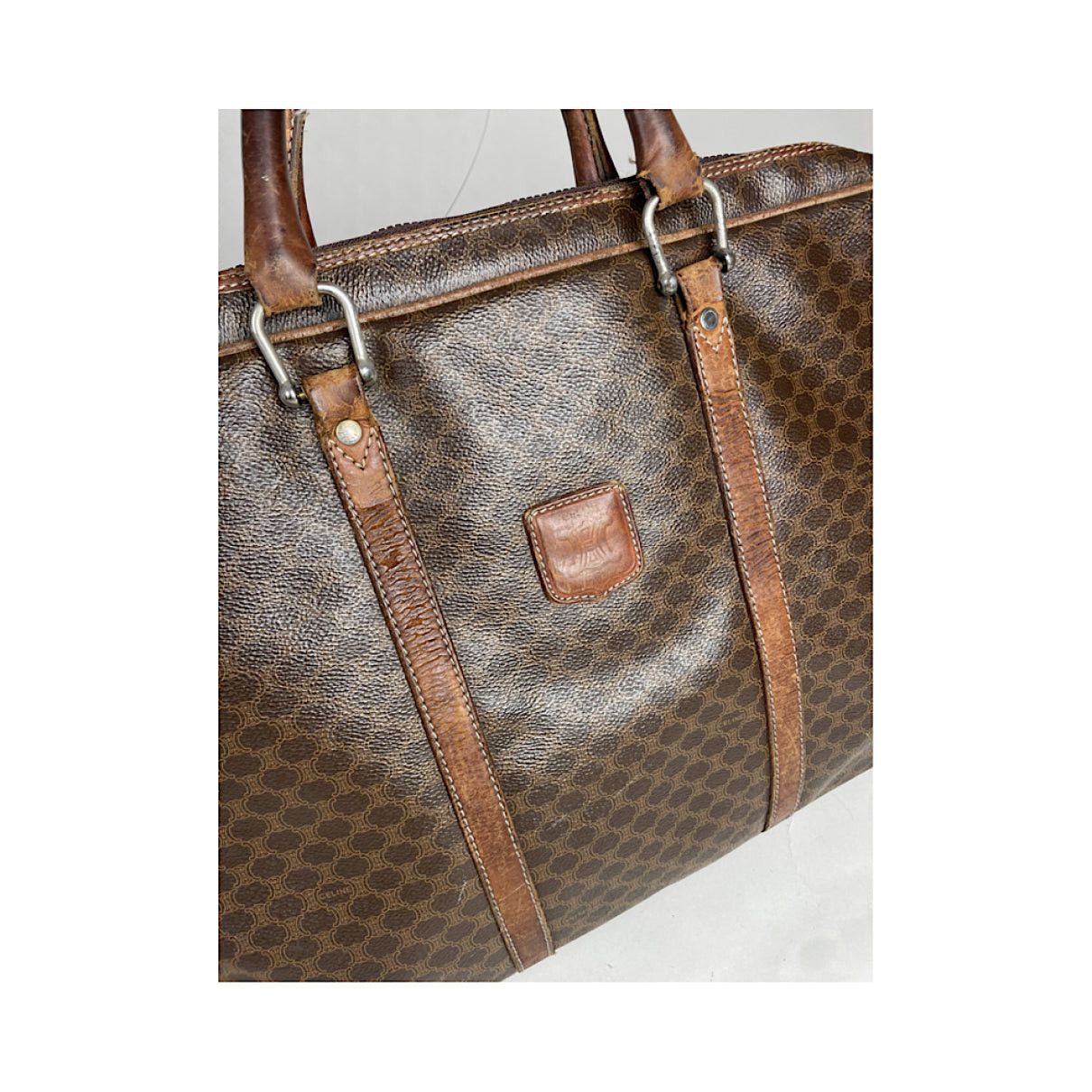 Celine SAC SEAU Brown Leather Handbag Size ONE SIZE - 3 Thumbnail