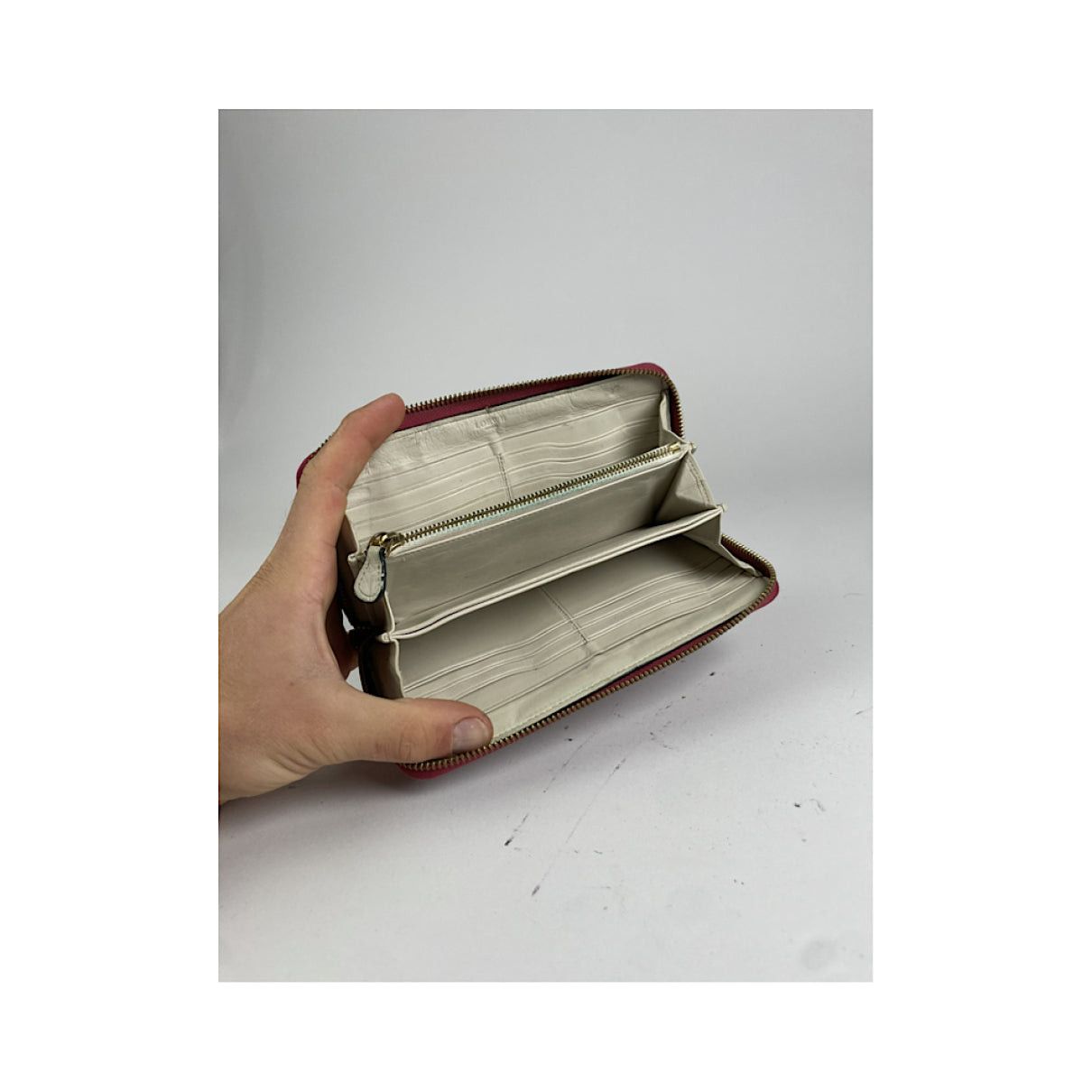 Loewe Red Cotton Wallet Size ONE SIZE - 3 Thumbnail