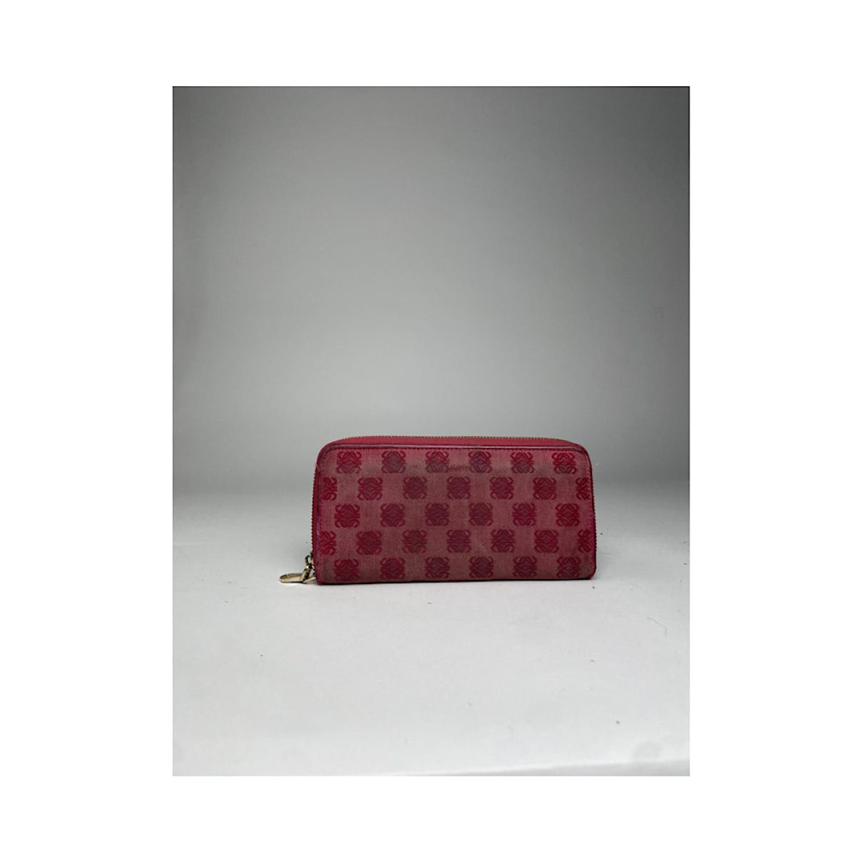 Loewe Red Cotton Wallet Size ONE SIZE - 2 Thumbnail